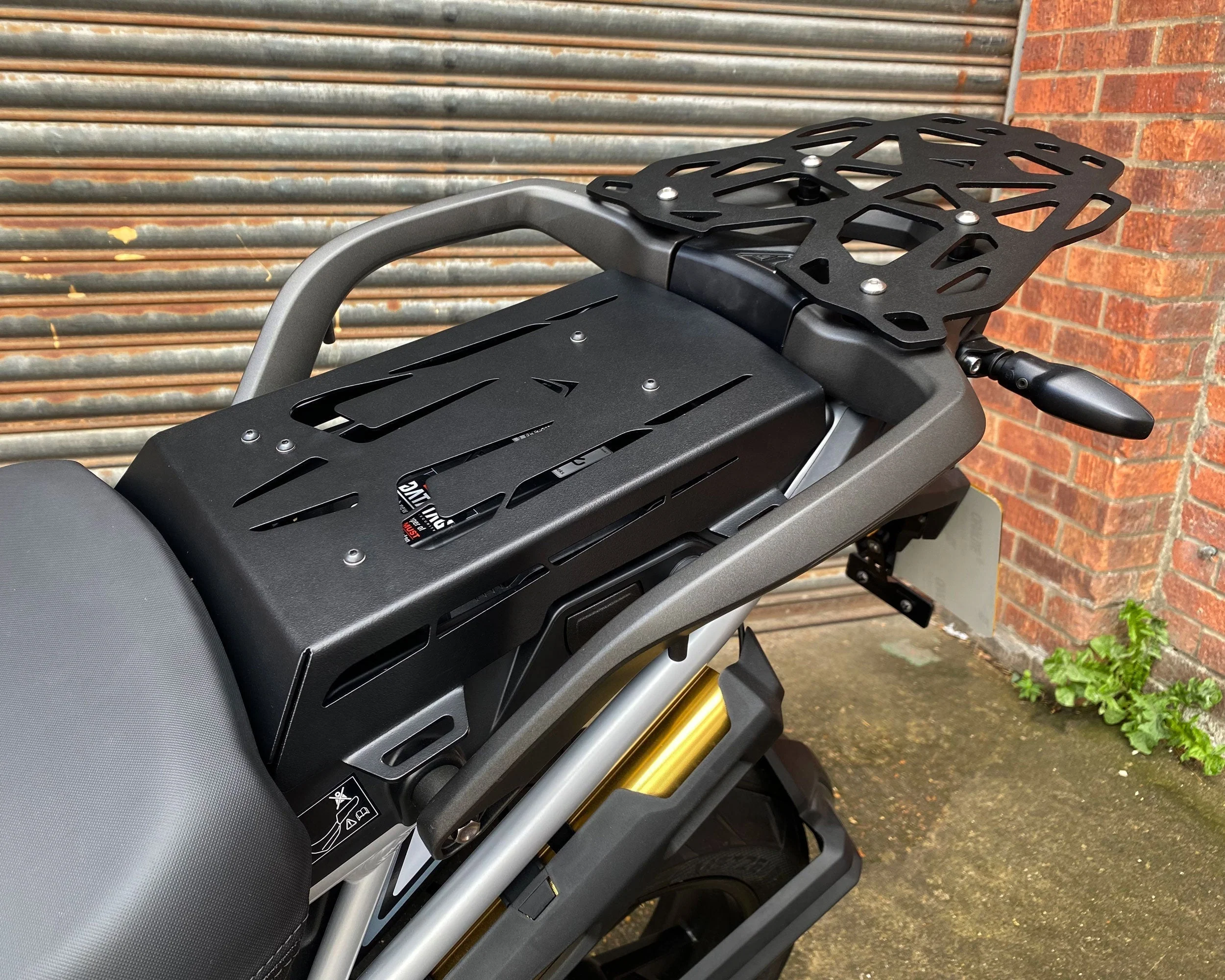 Pyramid Pillion Luggage Rack | Matte Black | Triumph Tiger 1200 GT 2022>Current - Image 7