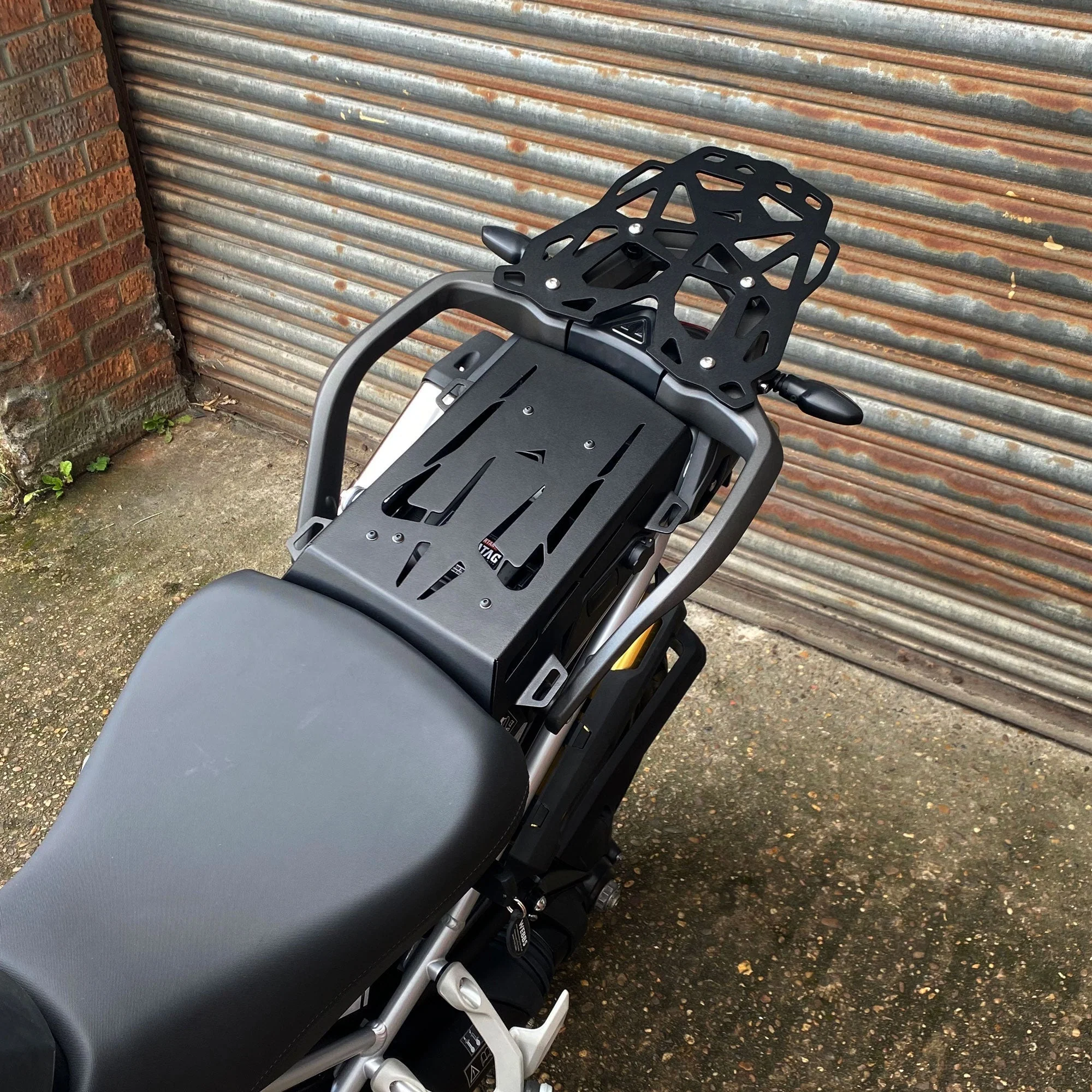 Pyramid Pillion Luggage Rack | Matte Black | Triumph Tiger 1200 GT Explorer 2022>Current - Image 10
