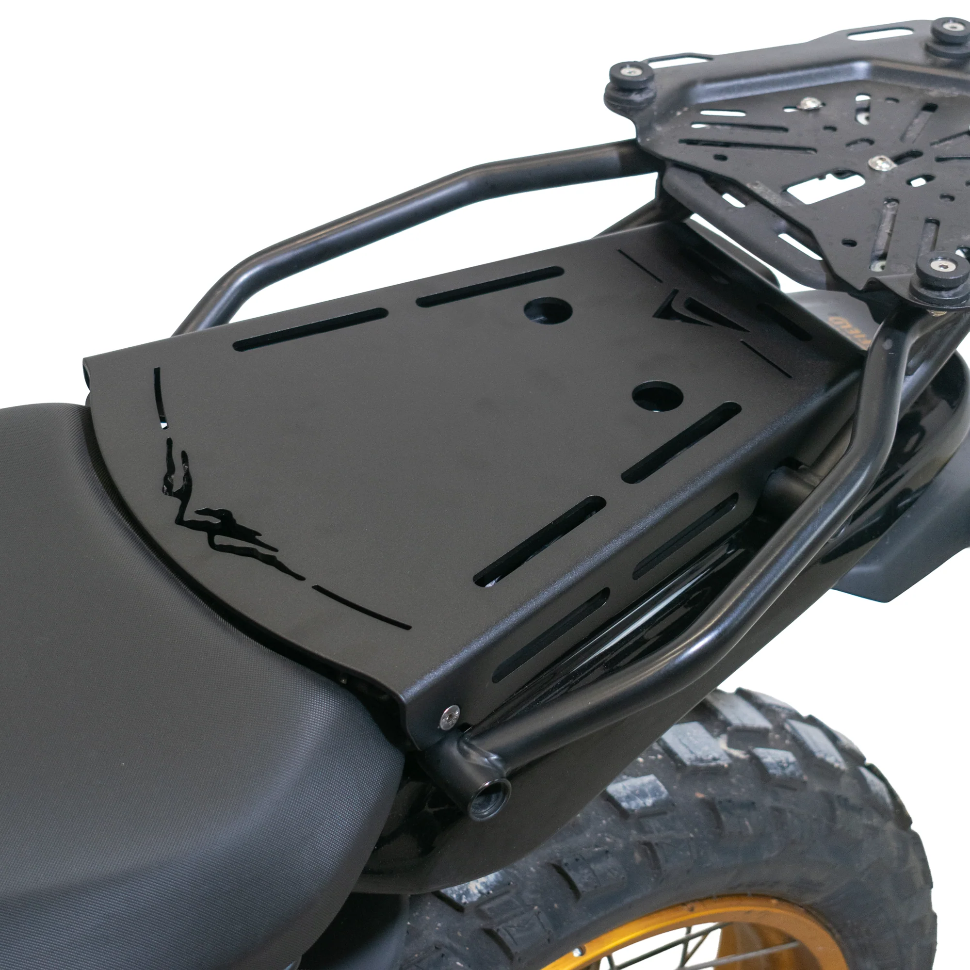 Pyramid Pillion Seat Rack | Matte Black | Royal Enfield Himayalan 450 2023>Current - Image 6