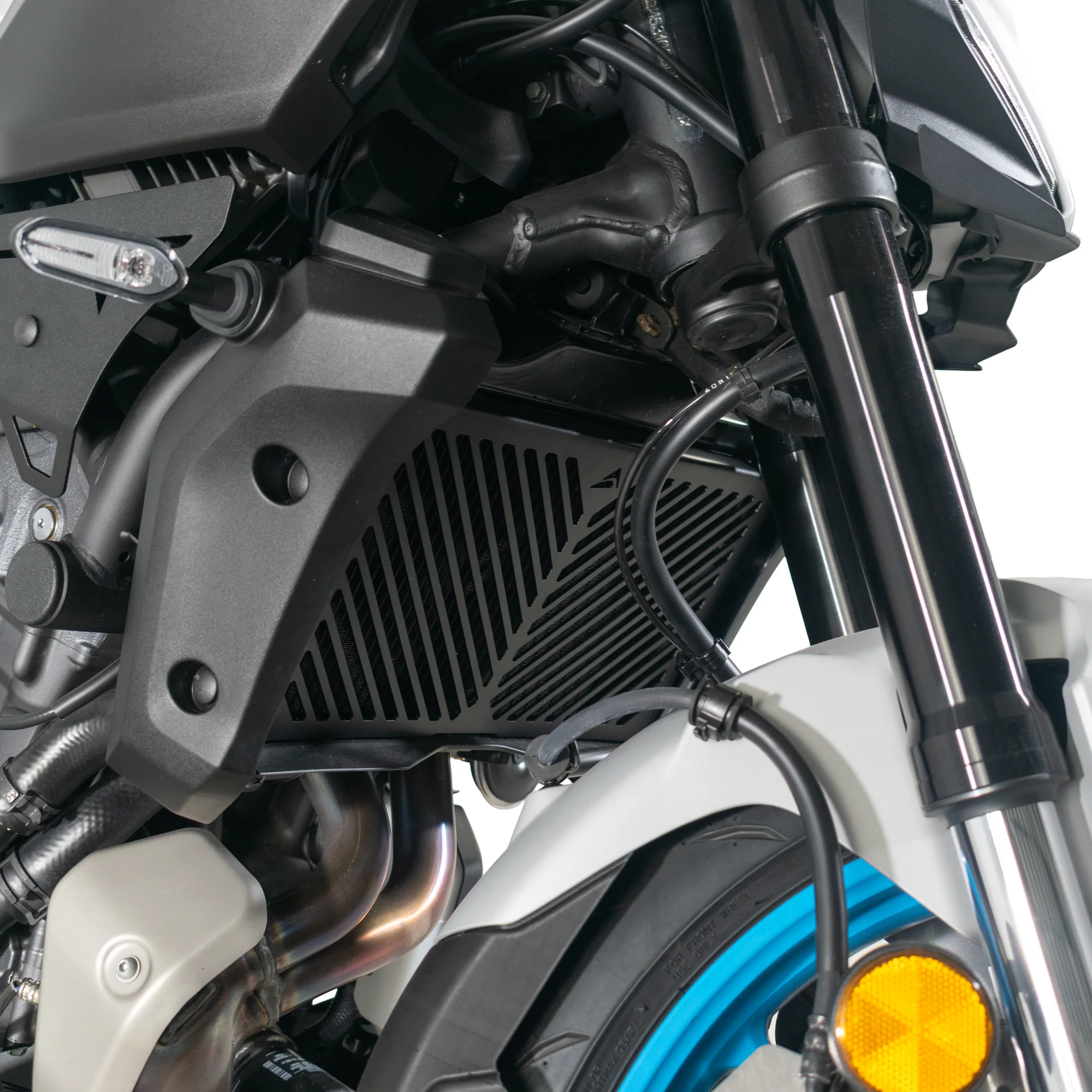 Pyramid Radiator Guard | Matte Black | Yamaha MT-07 2025>Current - Image 6