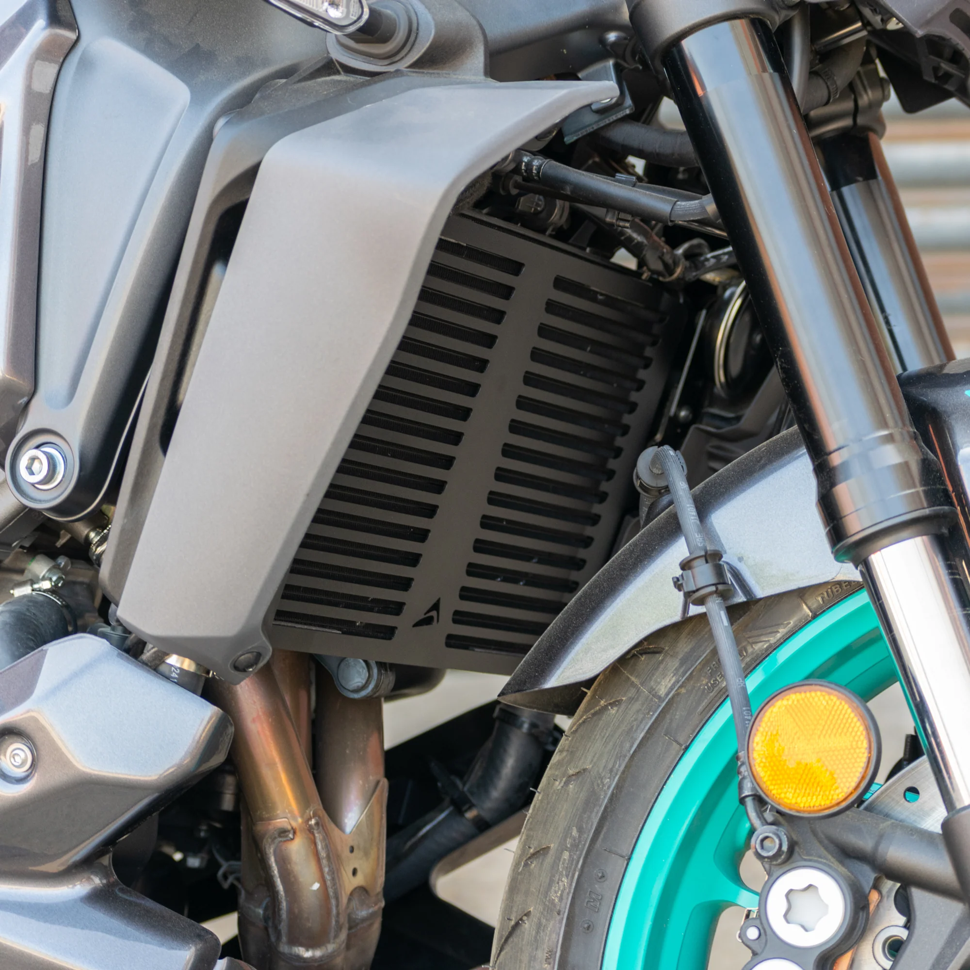 Pyramid Radiator Guard | Matte Black | Yamaha Tracer 9 GT (+) 2025>Current - Image 10