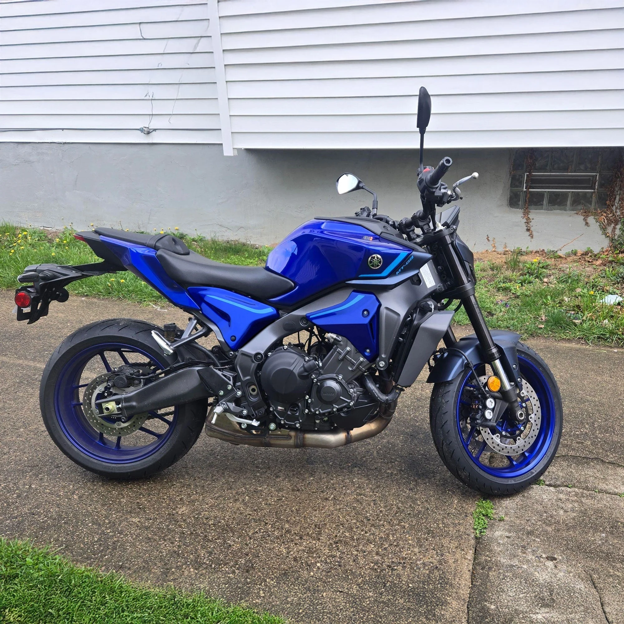 Pyramid Rear Infill Panels | Yamaha Blue | Yamaha MT-09 2024>Current - Image 7