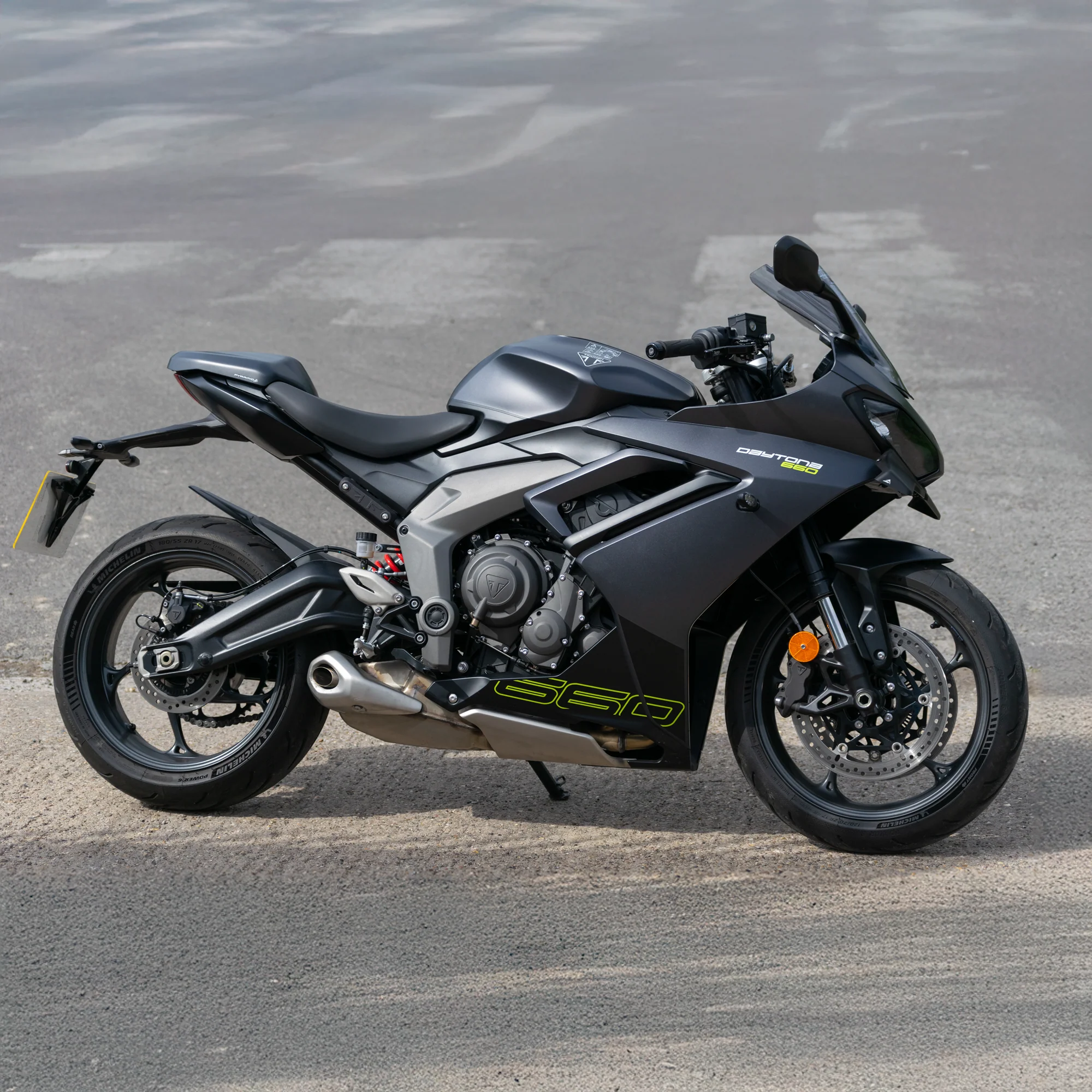 Pyramid Rear Peg Delete Kit | Matte Black | Triumph Daytona 660 2024>Current - Image 10