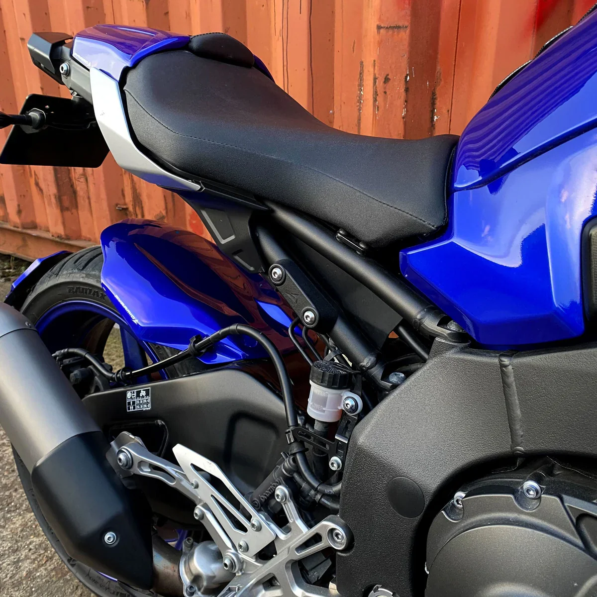 Pyramid Rear Peg Delete Kit | Matte Black | Yamaha MT-10 2016>Current - Image 2