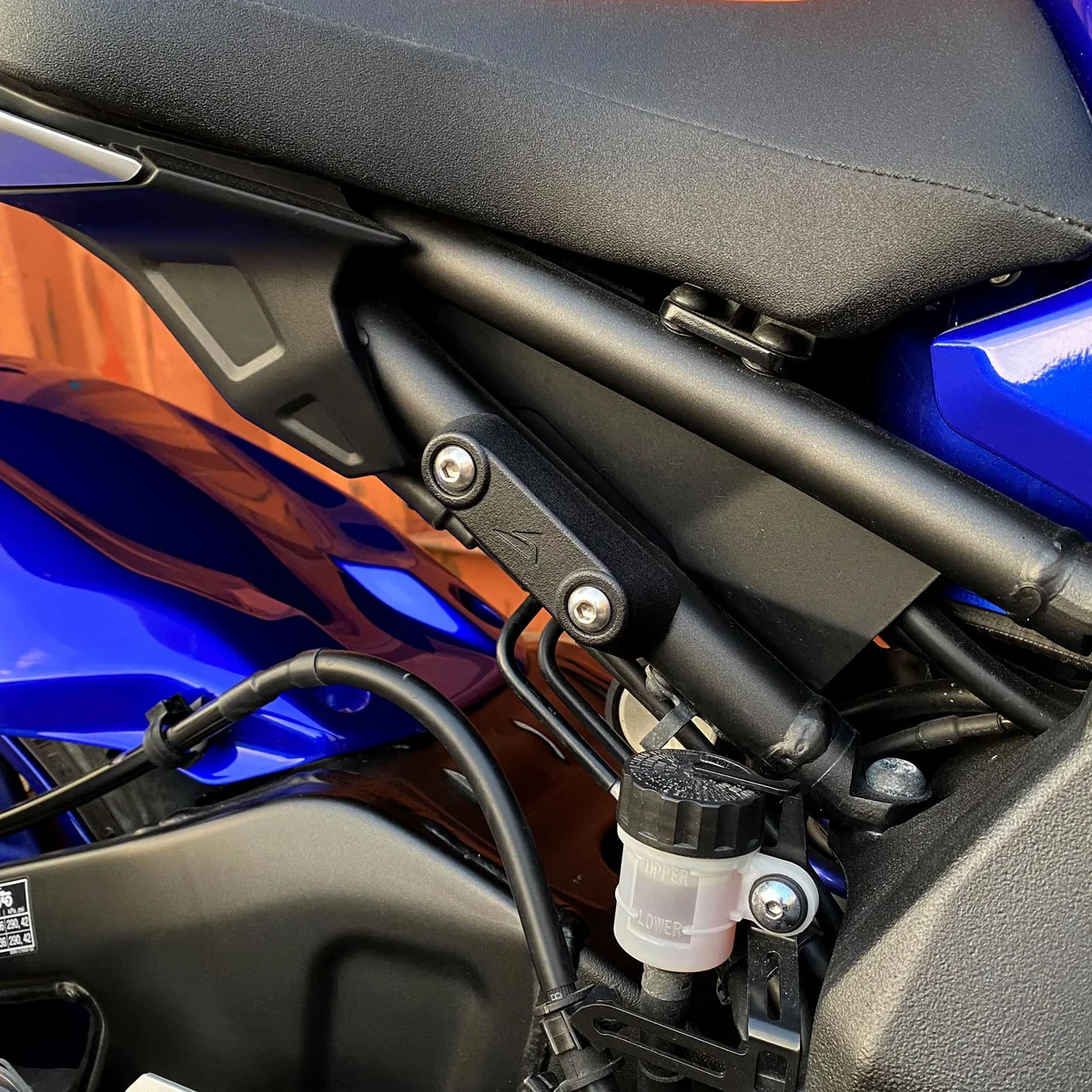 Pyramid Rear Peg Delete Kit | Matte Black | Yamaha MT-10 2016>Current - Image 6