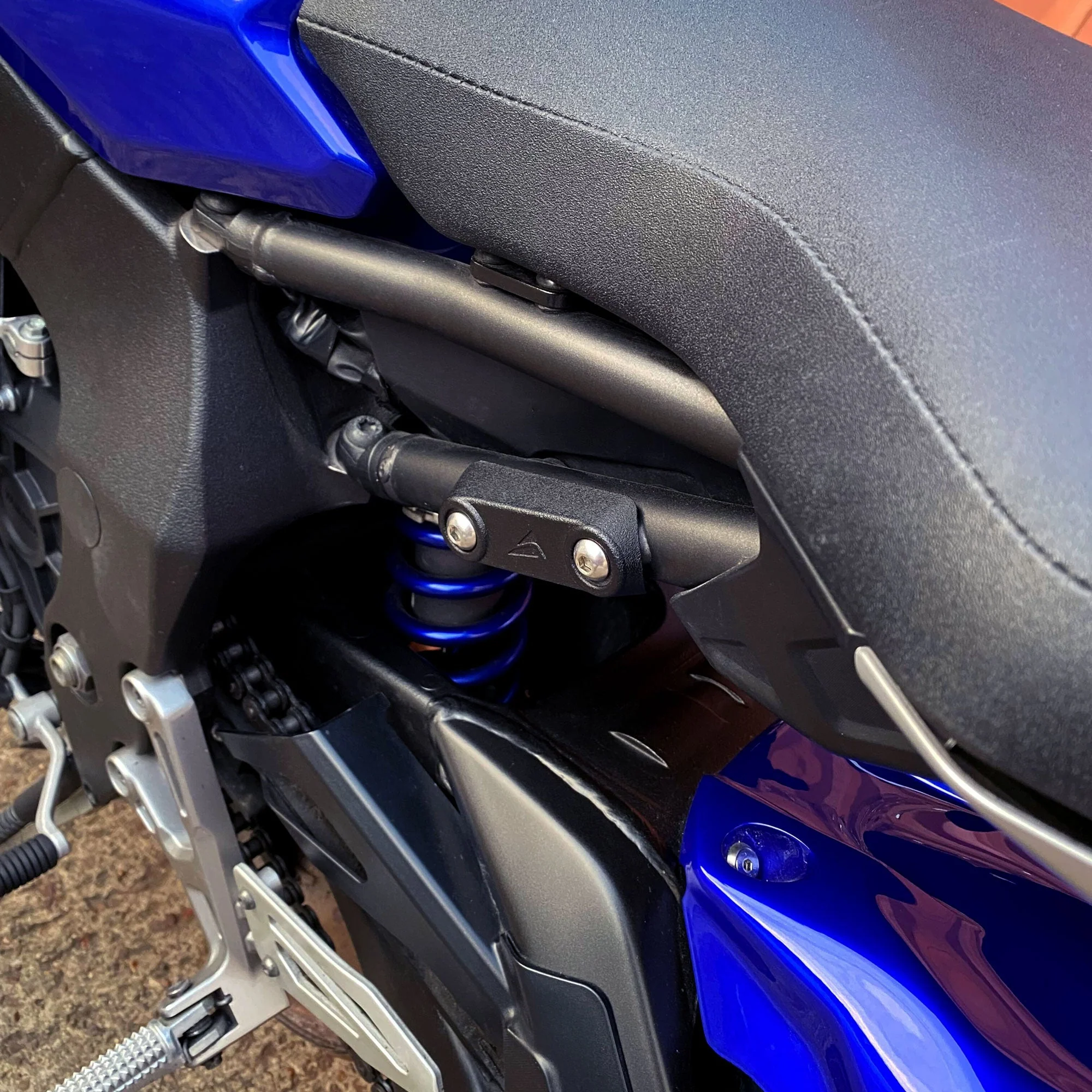 Pyramid Rear Peg Delete Kit | Matte Black | Yamaha MT-10 SP 2016>Current - Image 5