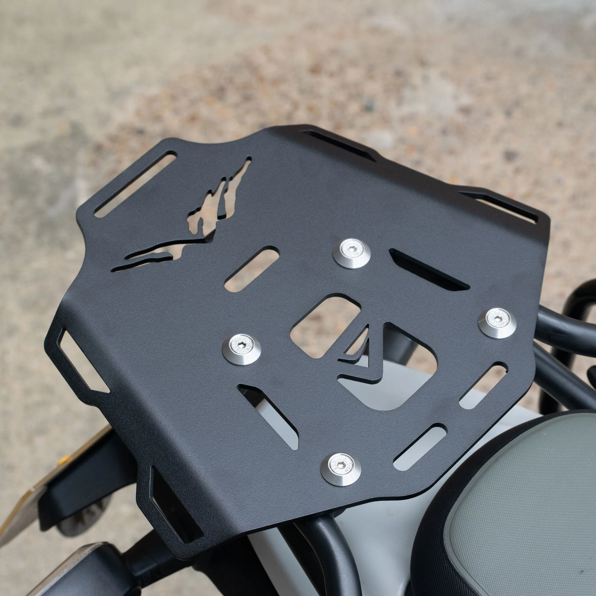 Pyramid Seat Rack | Matte Black | Royal Enfield Himayalan 450 2024>Current - Image 6