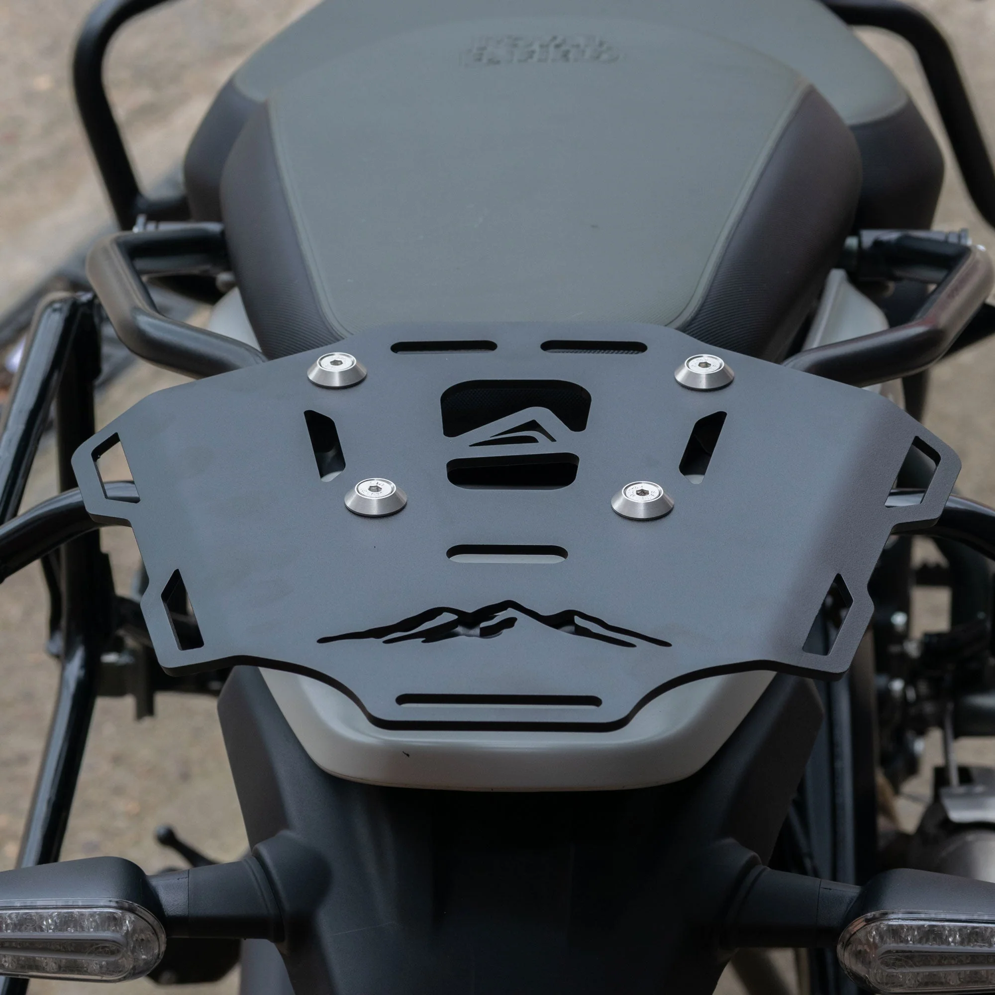 Pyramid Seat Rack | Matte Black | Royal Enfield Himayalan 450 2024>Current - Image 7