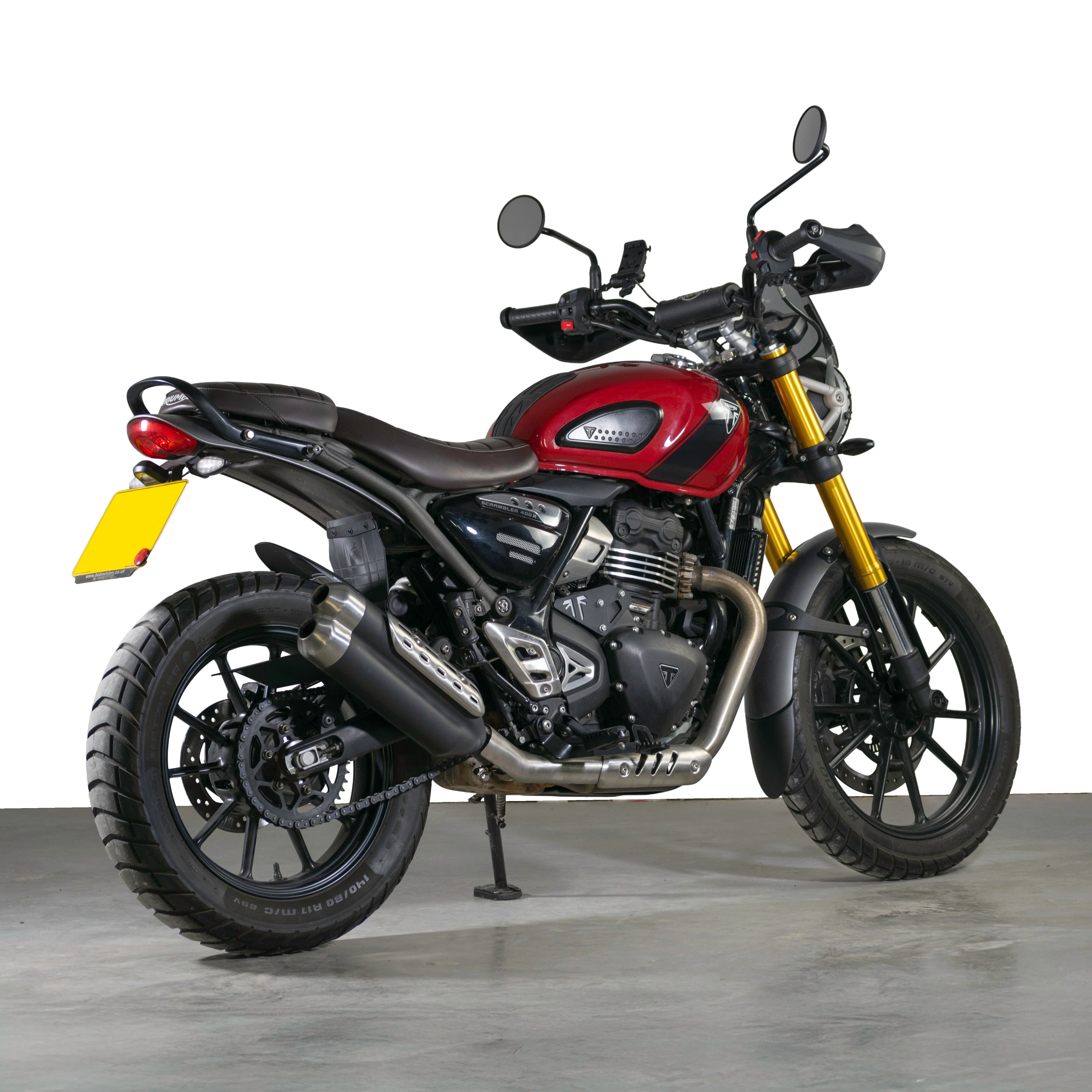 Pyramid Shock Shield | Black | Triumph Speed 400 2024>Current - Image 4