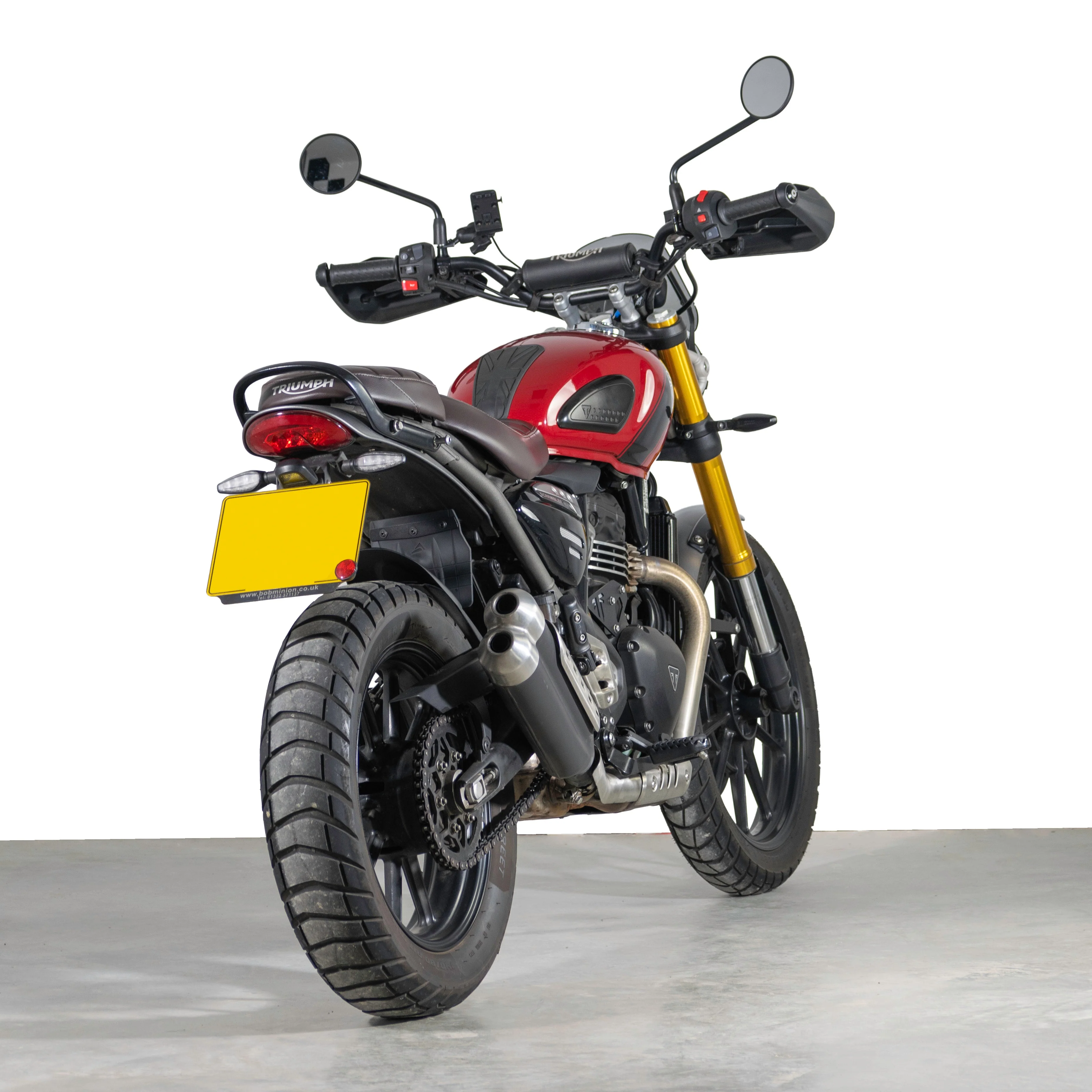 Pyramid Shock Shield | Black | Triumph Speed 400 2024>Current - Image 6