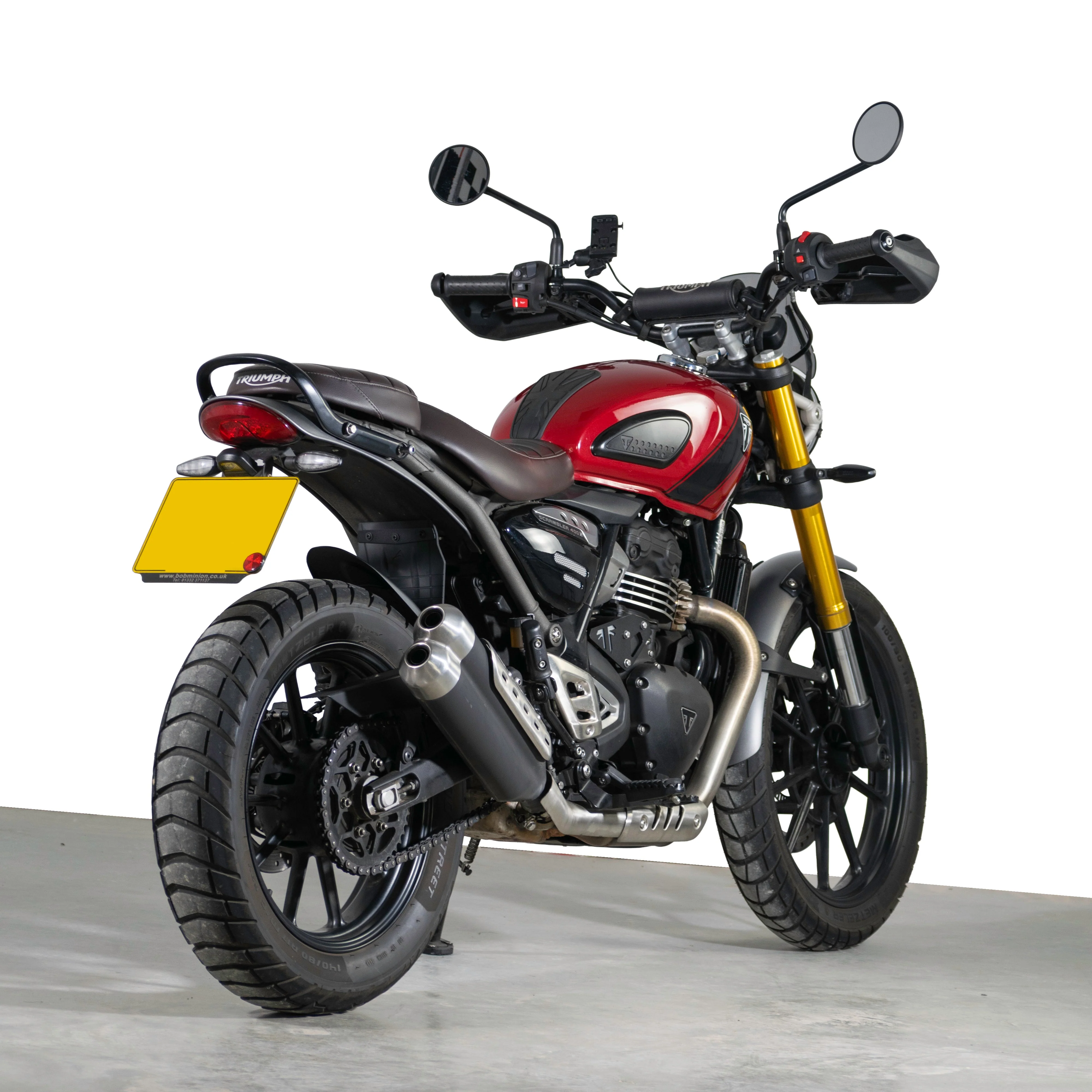 Pyramid Shock Shield | Black | Triumph Speed 400 2024>Current - Image 8