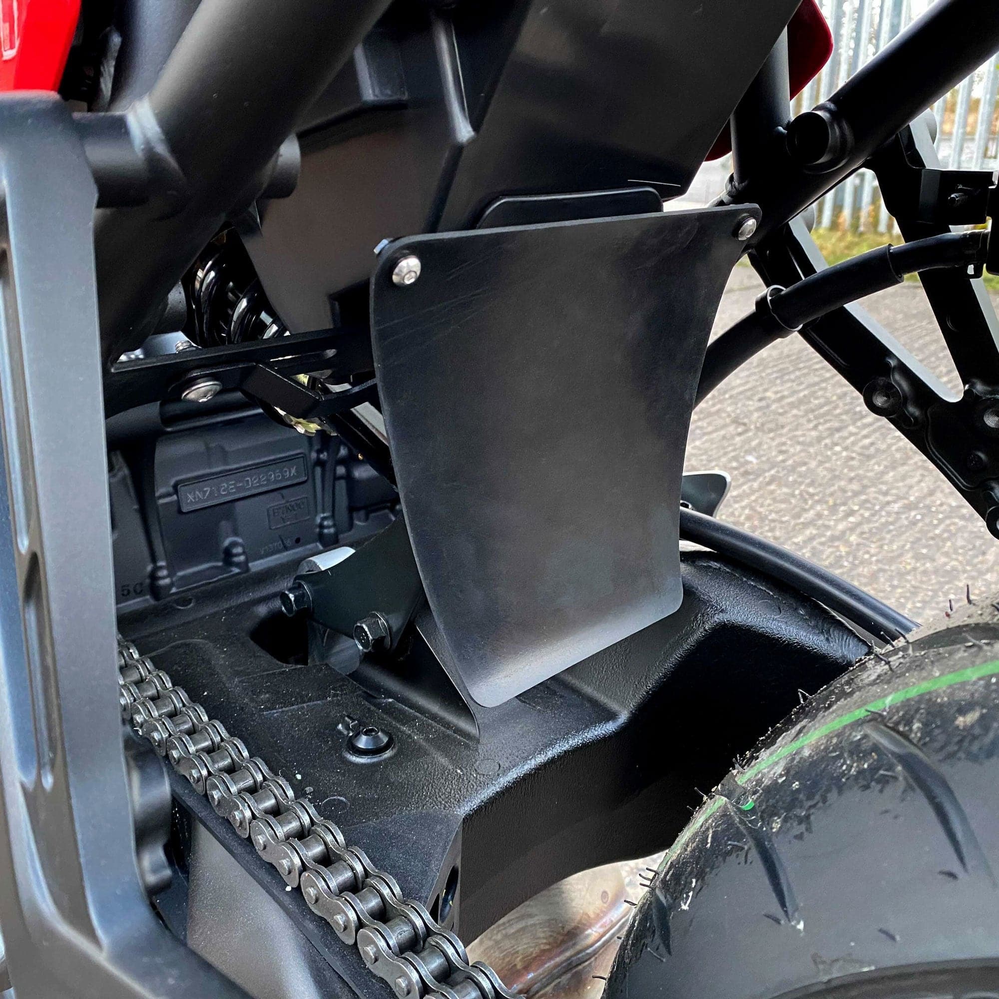 Pyramid Shock Shield | Black | Yamaha Tracer 9 GT 2021>2024 - Image 2