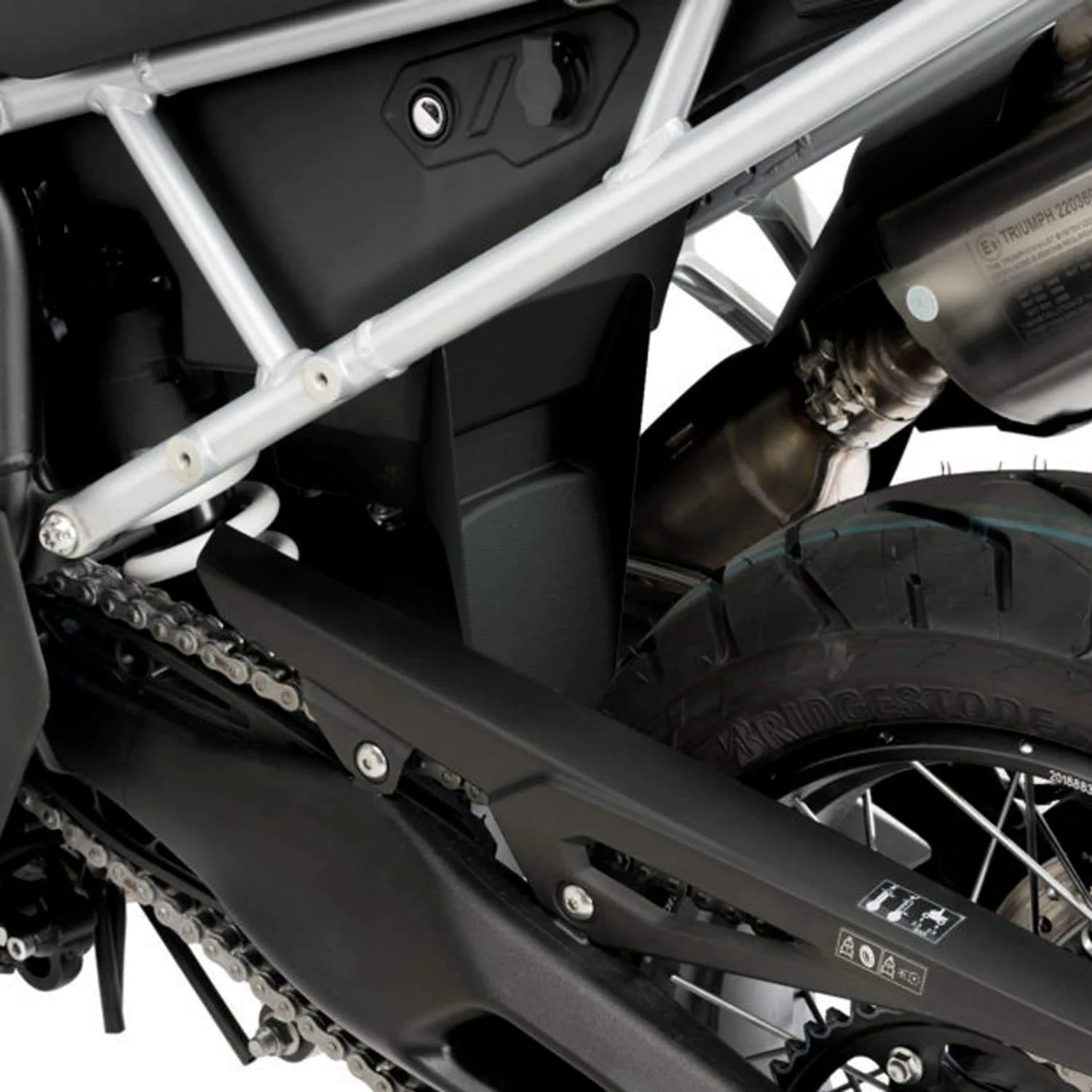 Pyramid Shock Shield | Matte Black | Triumph Tiger 900 Rally 2020>Current - Image 2