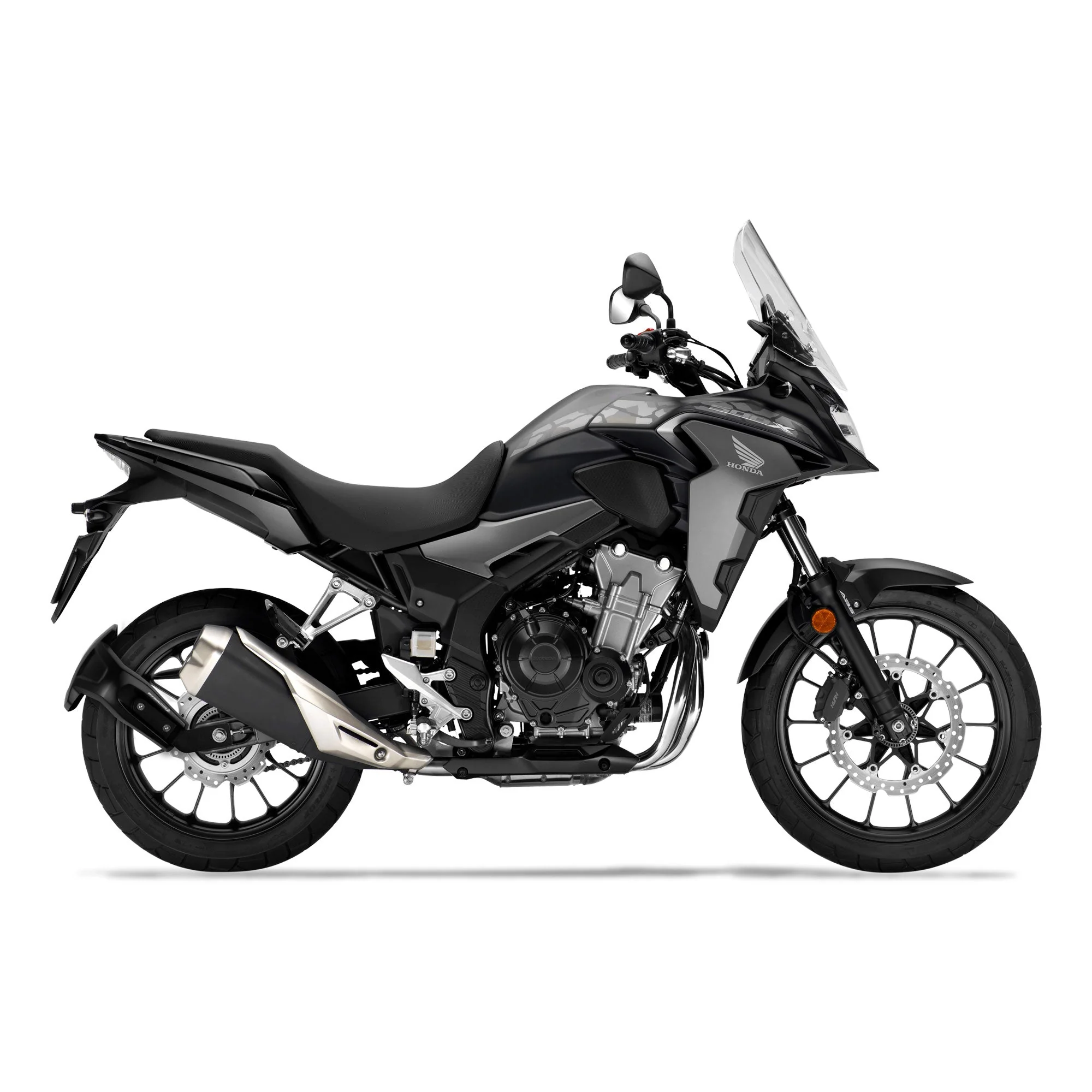 Pyramid Spray Guard | Matte Black | Honda CB 500 X 2019>2021 - Image 3