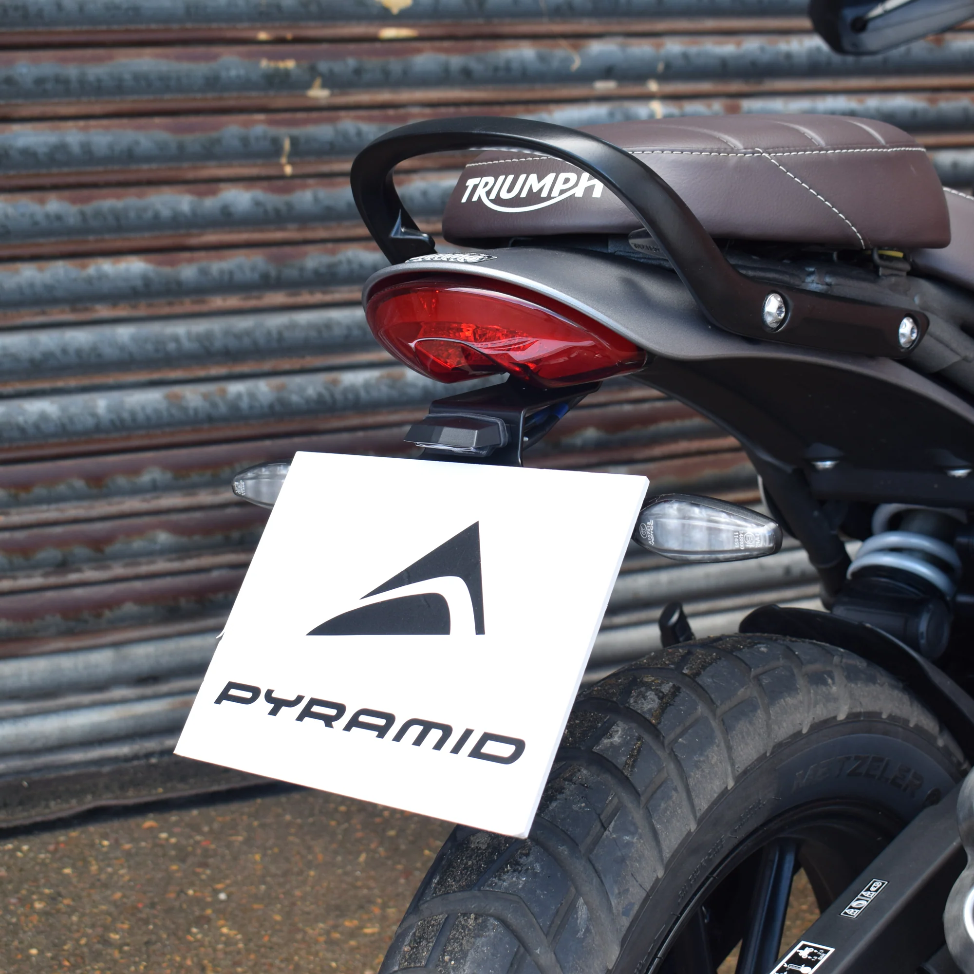 Pyramid Tail Tidy | Matte Black | Triumph Scrambler 400 X 2024>Current - Image 2