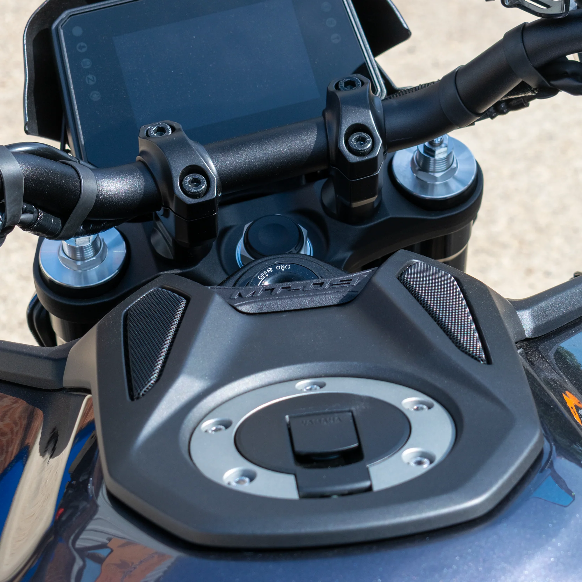 Pyramid Tank Ornament | Matte Black | Yamaha MT-09 inc SP 2024>Current - Image 6