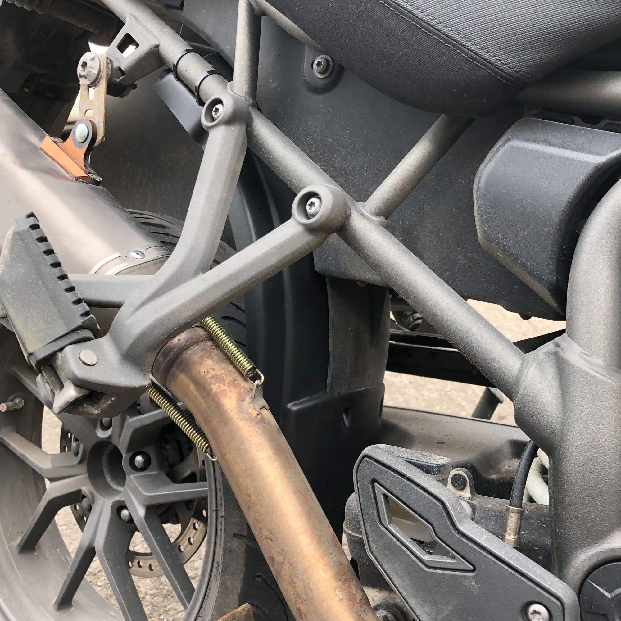 Pyramid TREK Shock Shield | Matte Black | Triumph Explorer 1200 XR/XRX/XRT/Low 2016>Current - Image 4