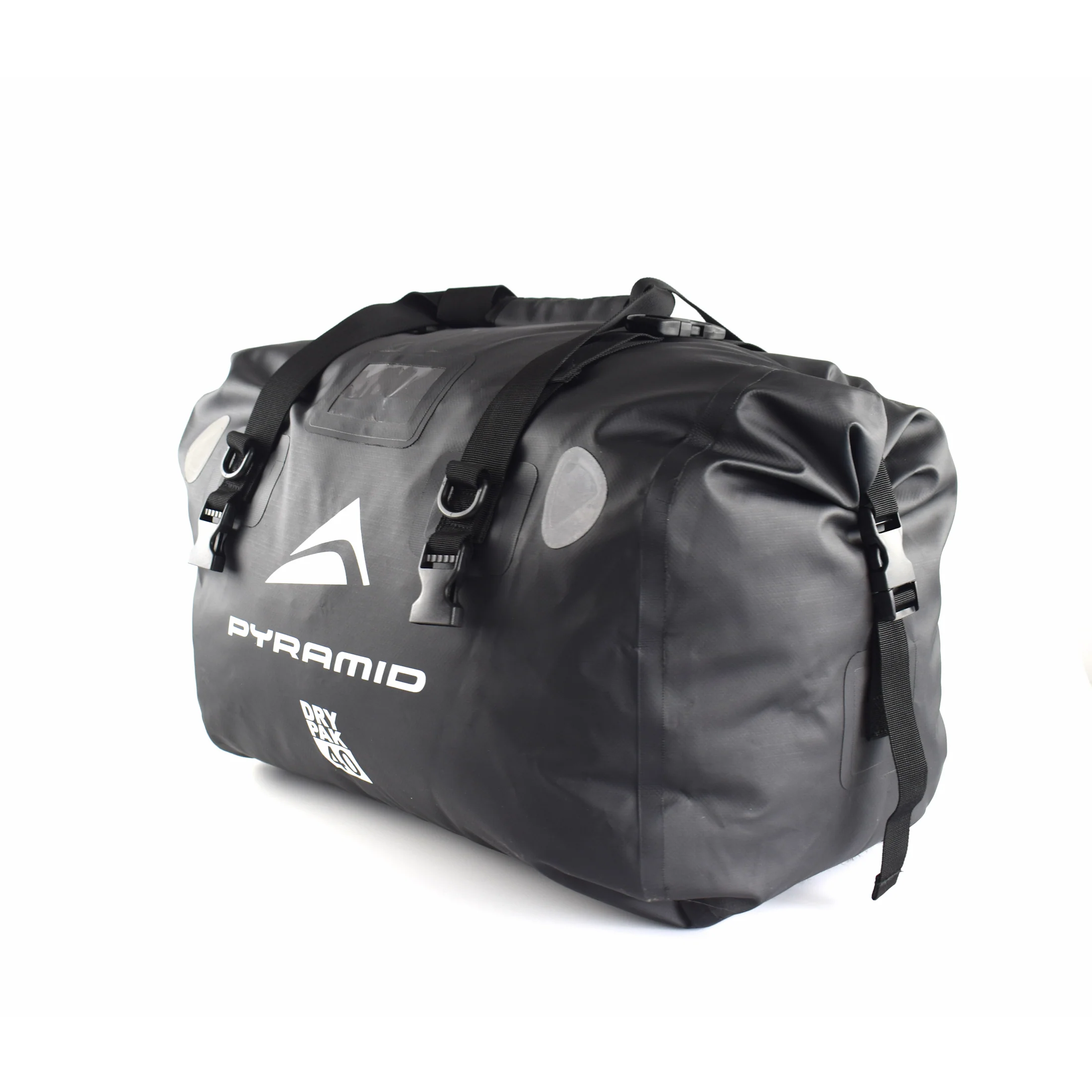 Pyramid Waterproof 40L Motorcycle Duffle Bag | Black - Image 34