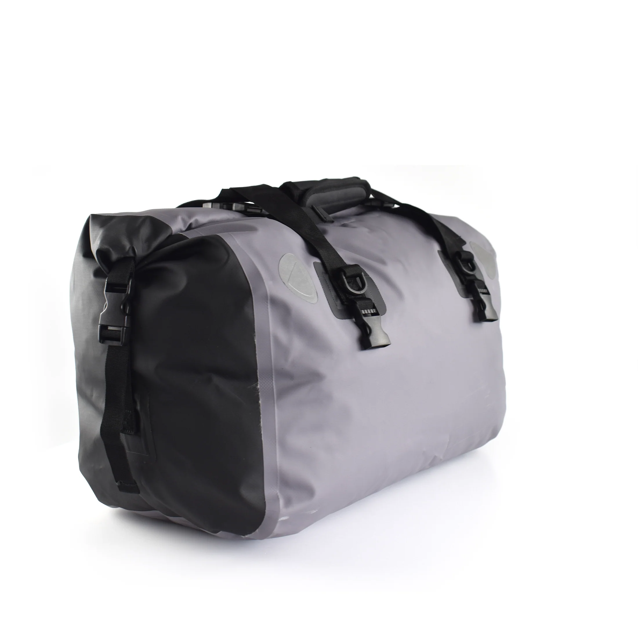 Pyramid Waterproof 40L Motorcycle Duffle Bag | Grey - Image 31