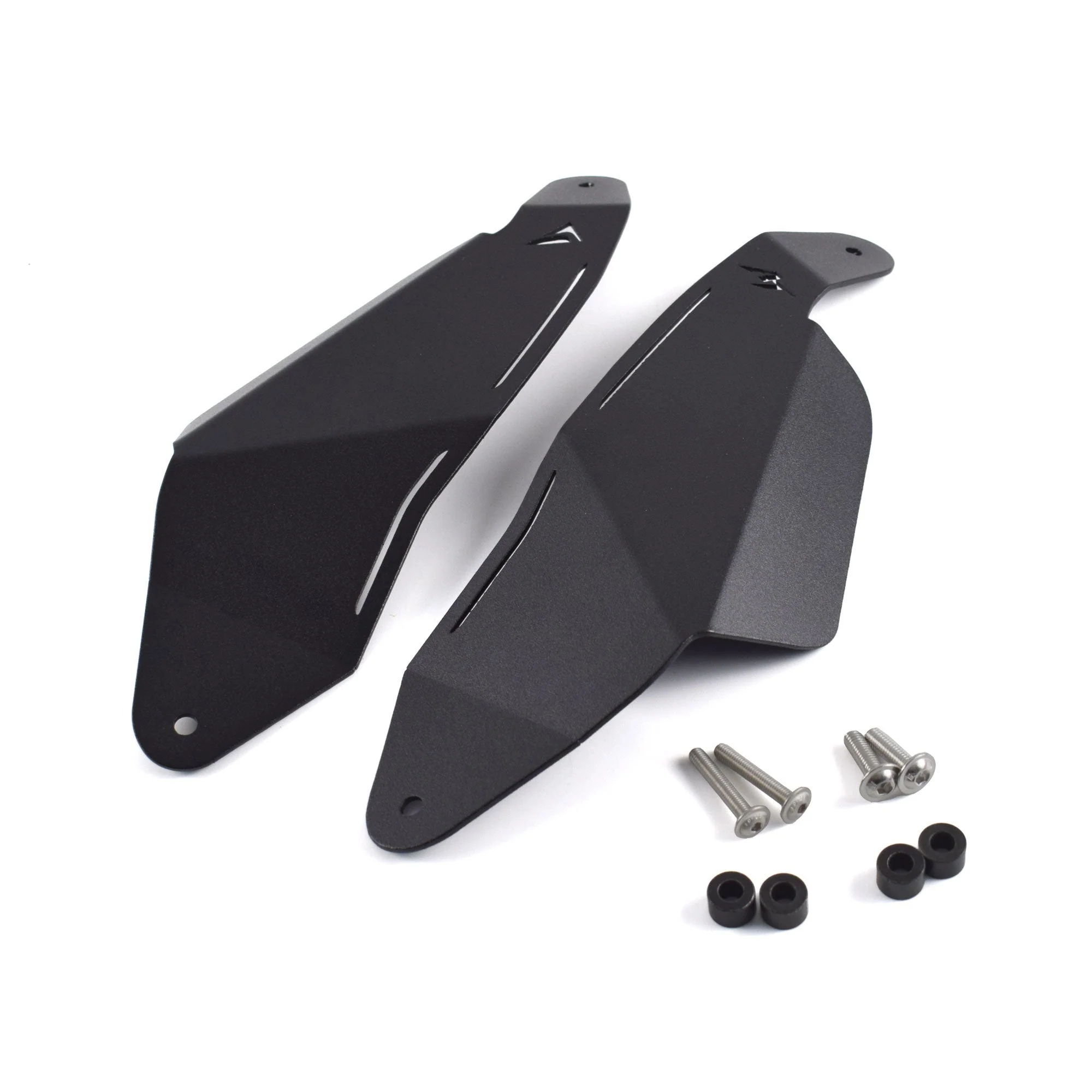 Pyramid Wind Deflector | Matte Black | Honda CRF 1100L Africa Twin Adventure Sports 2020>2025 - Image 4