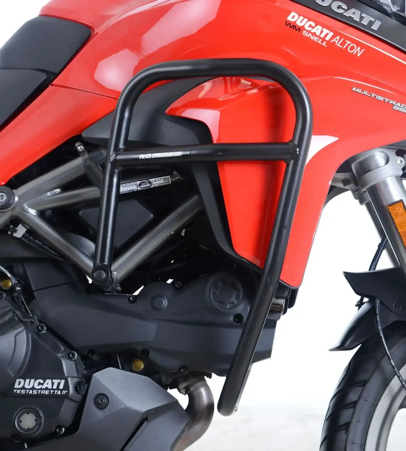 R&G Adventure Bars | Black | Ducati Multistrada 950S 2019>2020 - Image 3