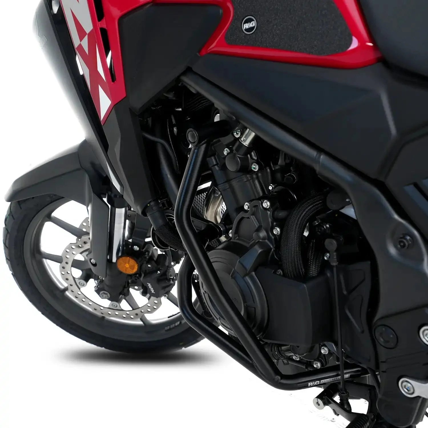 R&G Adventure Bars | Black | Honda NX500 2024>Current - Image 2