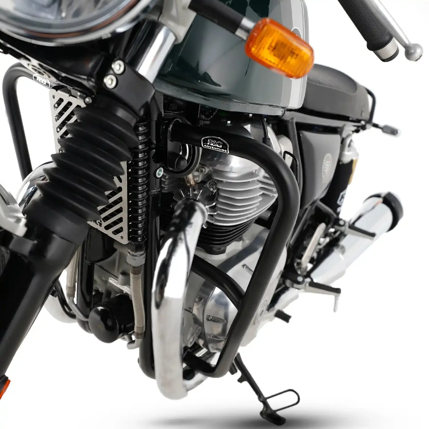 R&G Adventure Bars | Black | Royal Enfield Continental GT 650 2019>2023 - Image 3