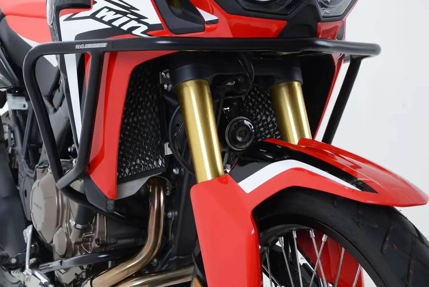 R&G Adventure Bars - Upper | Black | Honda CRF1000L Africa Twin 2016>2019 - Image 5