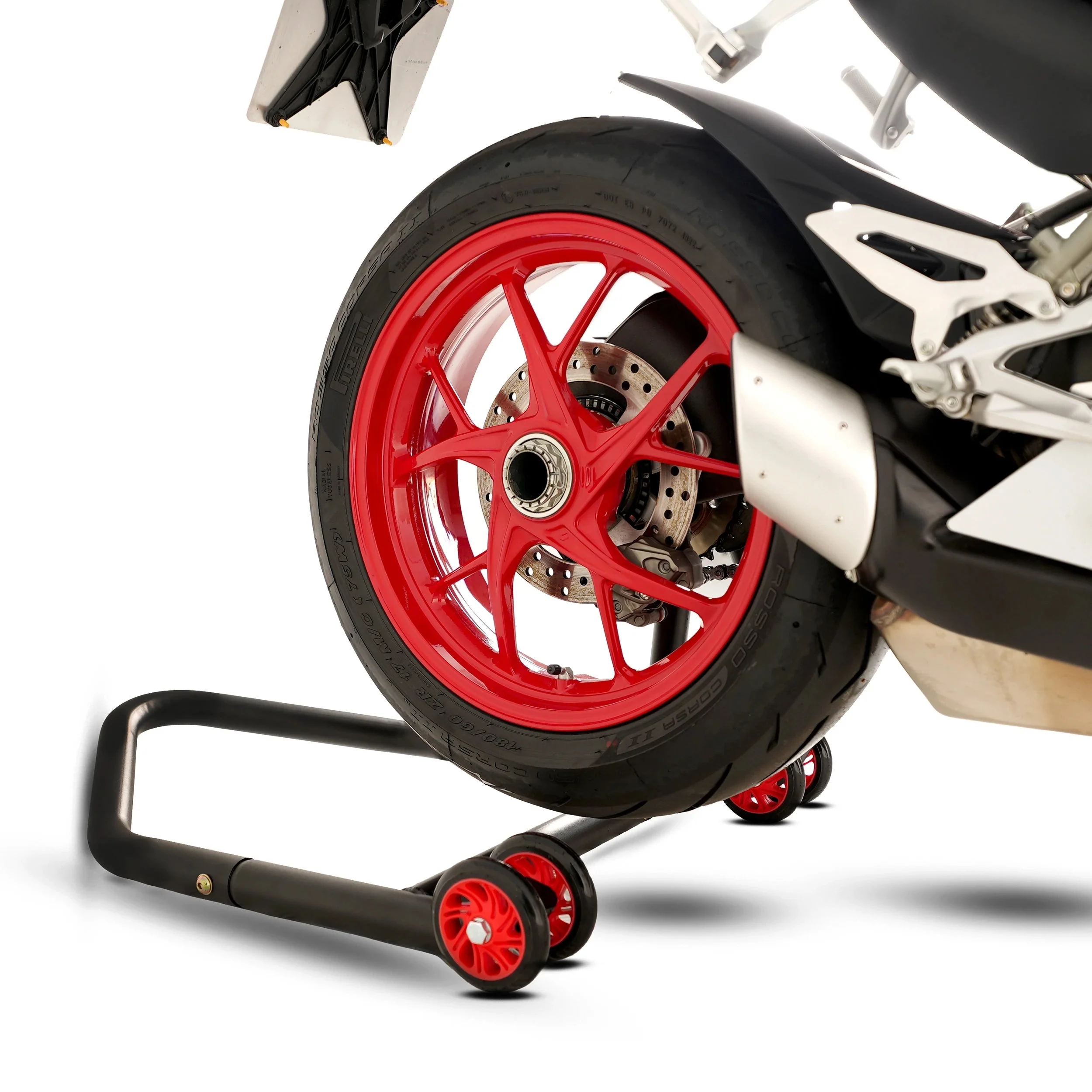 R&G Workshop Paddock Stand - Single Sided Swingarm Left (NO PIN) - Image 2