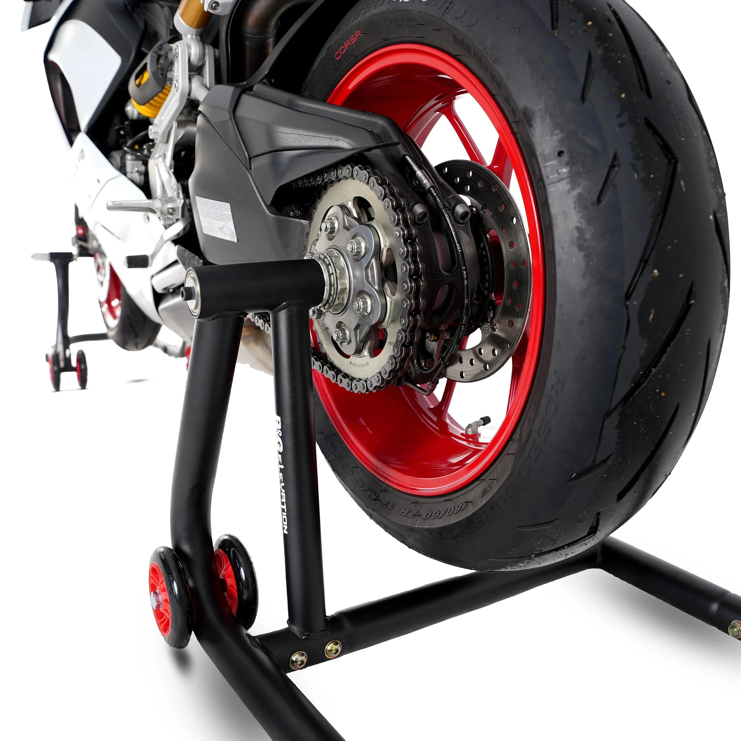 R&G Workshop Paddock Stand - Single Sided Swingarm Left (NO PIN) - Image 4