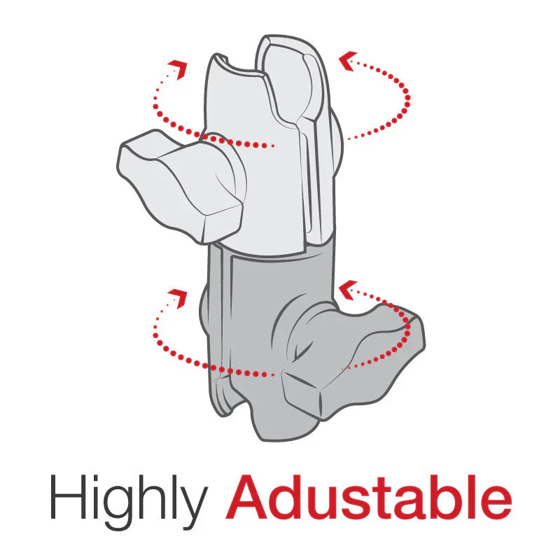 RAM® Composite Double Socket Swivel Arm - Image 2