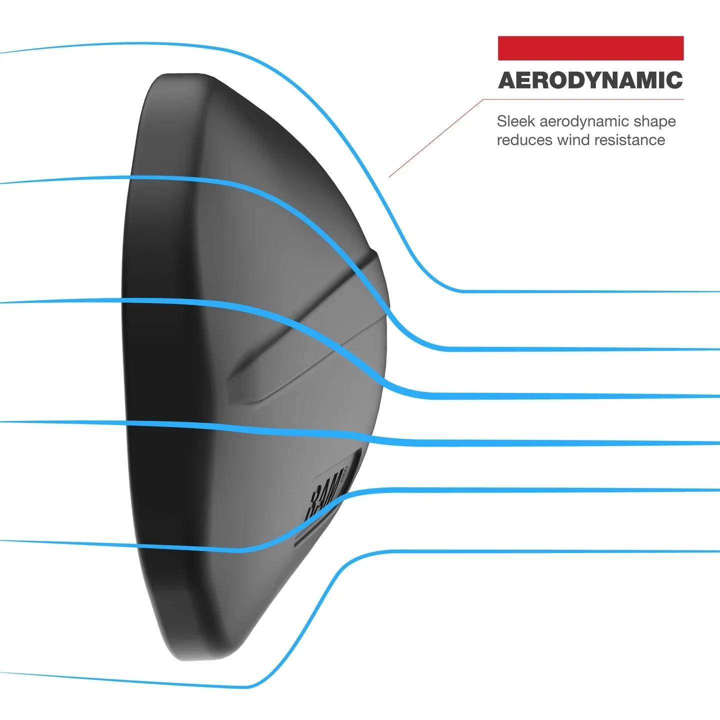RAM® Tough-Mirror™ Left Mirror with Ball - Image 4