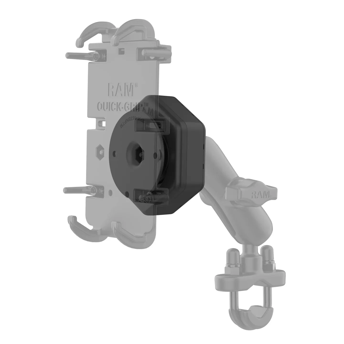 RAM® Vibe-Safe™ with NPT Adapter for 2-Hole Holders - Image 2