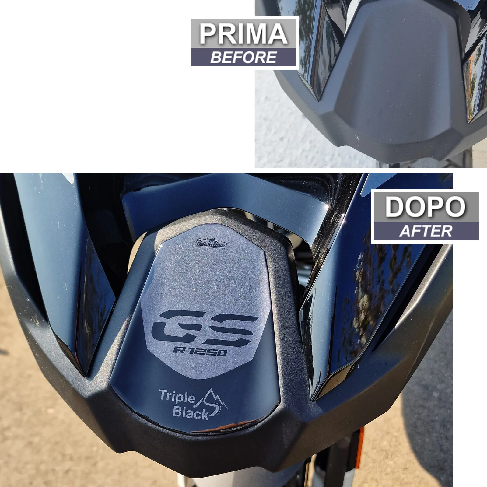 Resin Bike 3D Motorcycle Stickers - Beak | BMW R 1250 GS Adventure 2021>2024 - Image 3