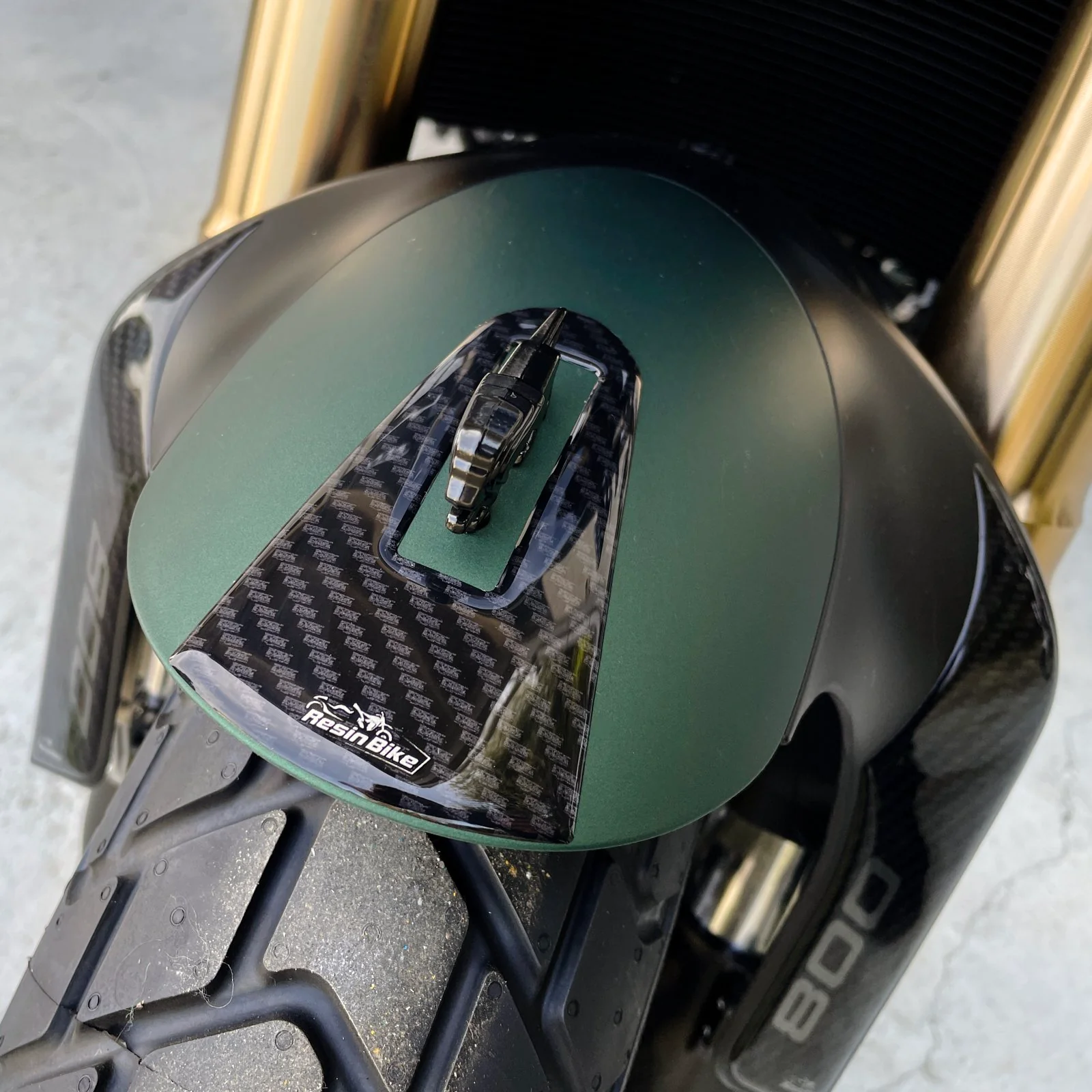 Resin Bike 3D Motorcycle Stickers - Front Fender | Benelli Leoncino 800/Trail 2022>2025 - Image 4