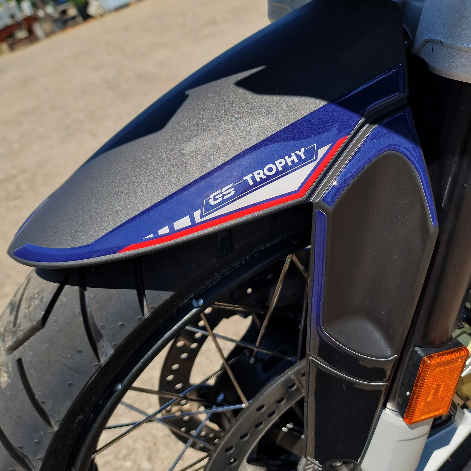 Resin Bike 3D Motorcycle Stickers - Front Fender | BMW R 1250 GS/GSA 2021>2024 - Image 6