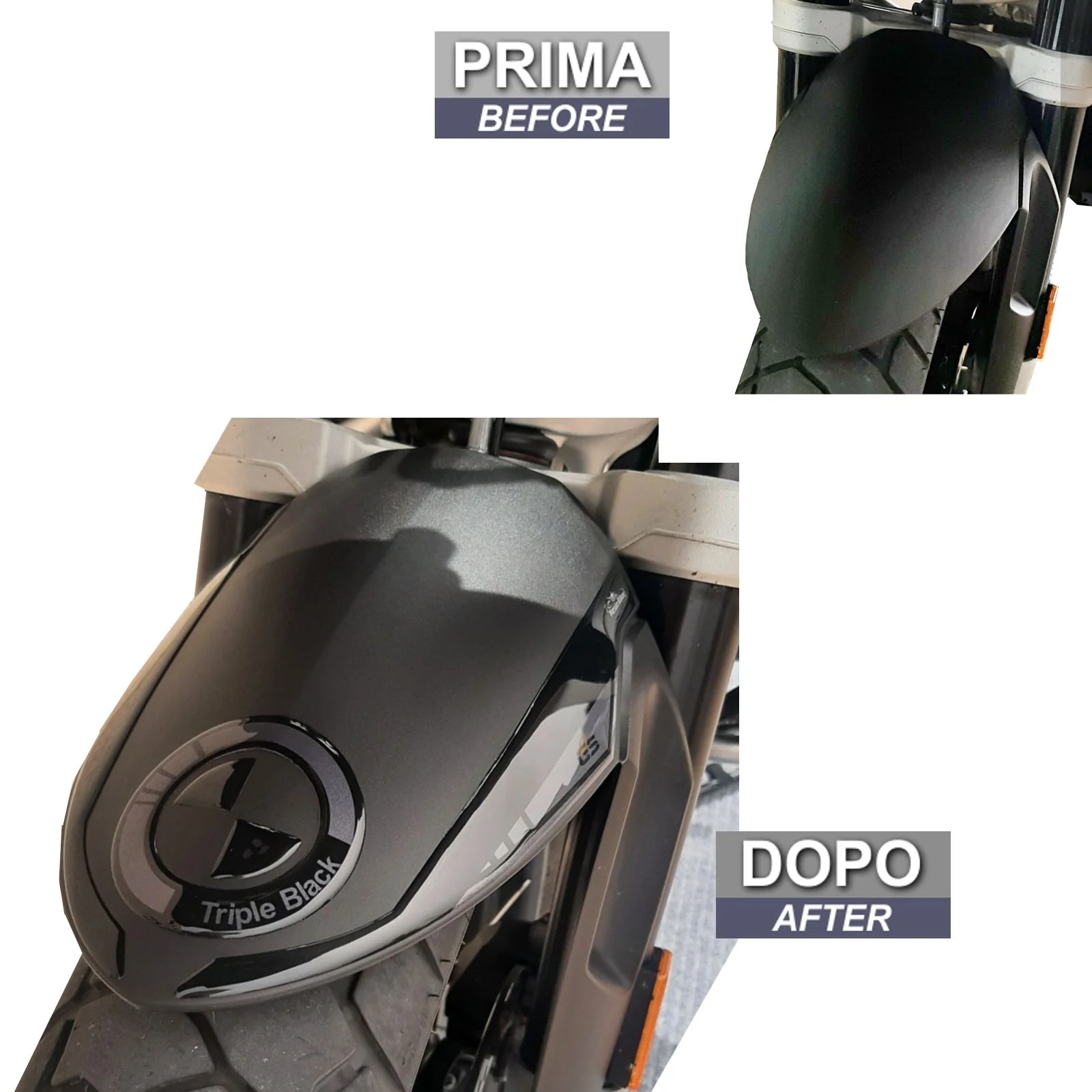 Resin Bike 3D Motorcycle Stickers - Front Fender | BMW R 1250 GS/GSA 2021>2024 - Image 3