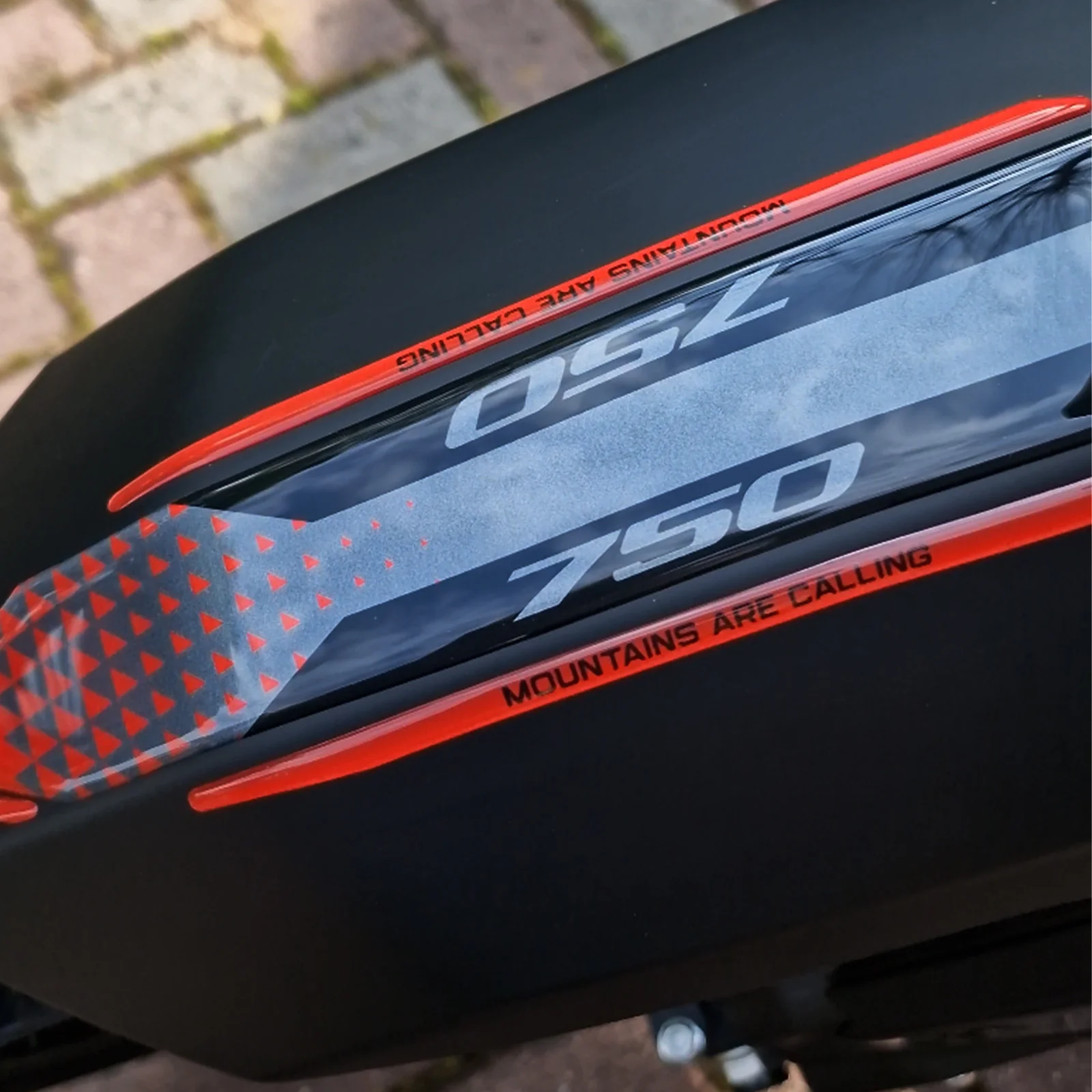 Resin Bike 3D Motorcycle Stickers - Front Fender | Honda XL 750 Transalp 2023>2025 - Image 5