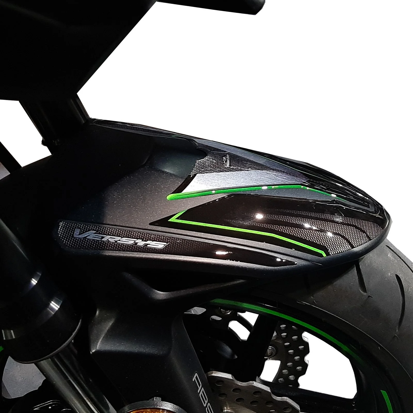 Resin Bike 3D Motorcycle Stickers - Front Fender | Kawasaki Versys 650 2017>2021 - Image 4