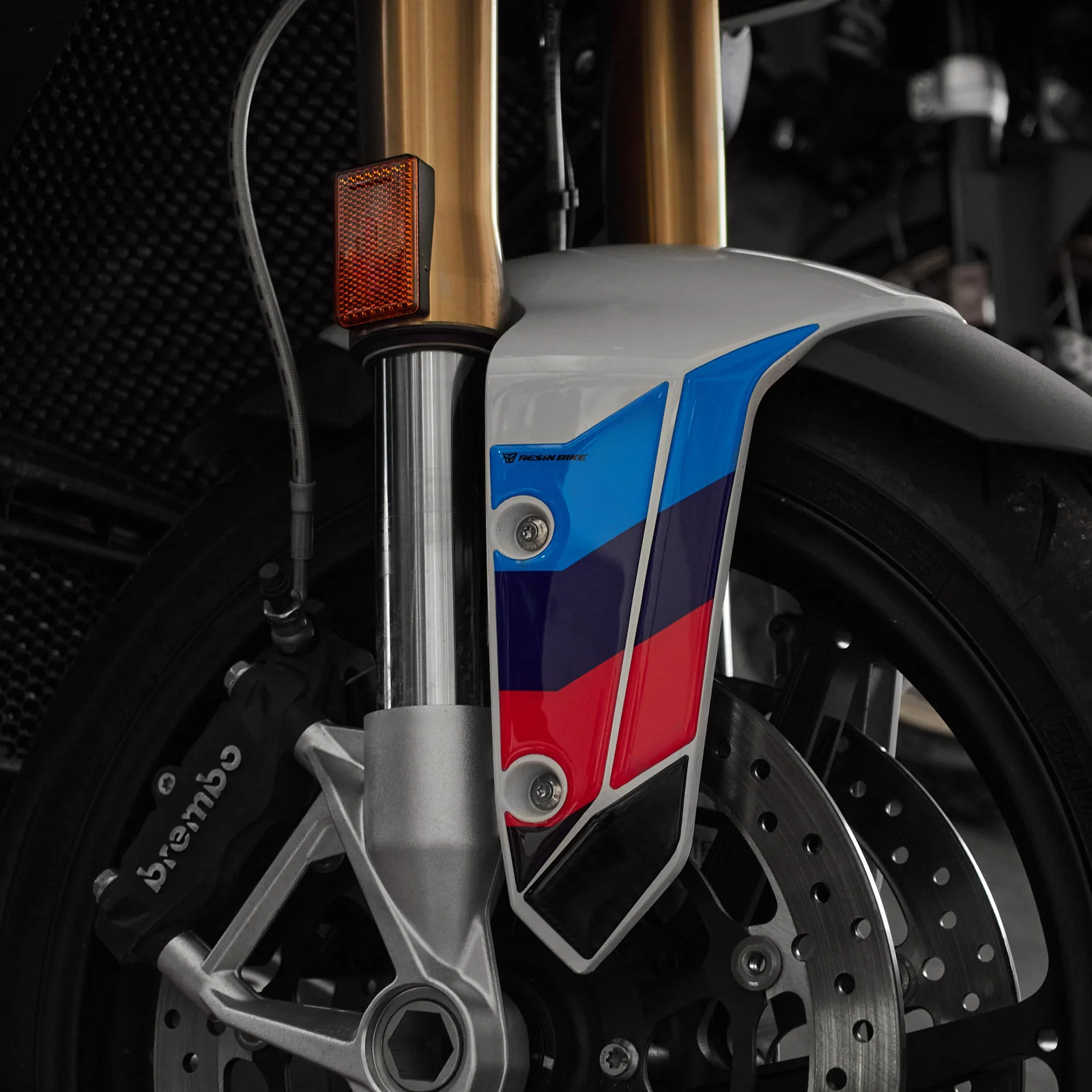 Resin Bike 3D Motorcycle Stickers - Front Fender Sides | BMW S 1000 XR 2020>2025 - Image 4