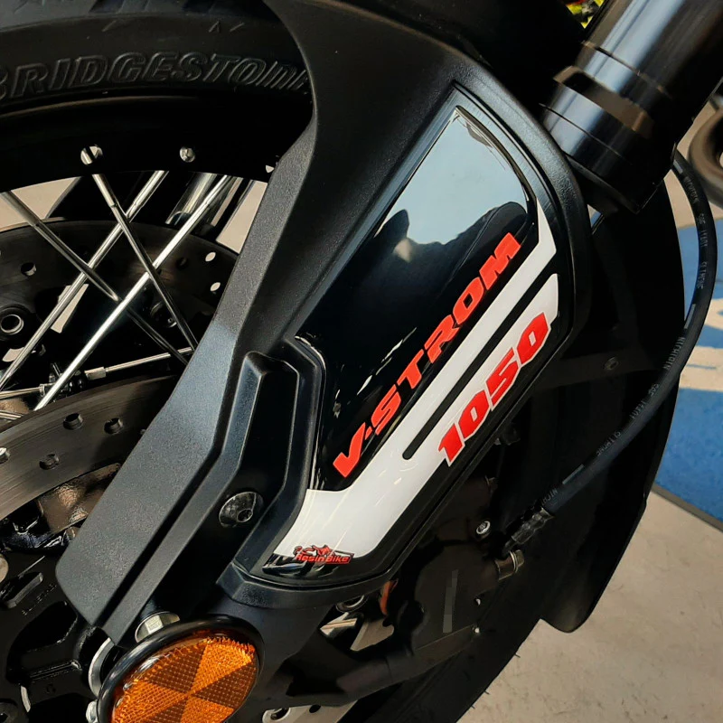 Resin Bike 3D Motorcycle Stickers - Front Fender Sides | Suzuki V-Strom 1050/1050XT 2020>2023 - Image 2