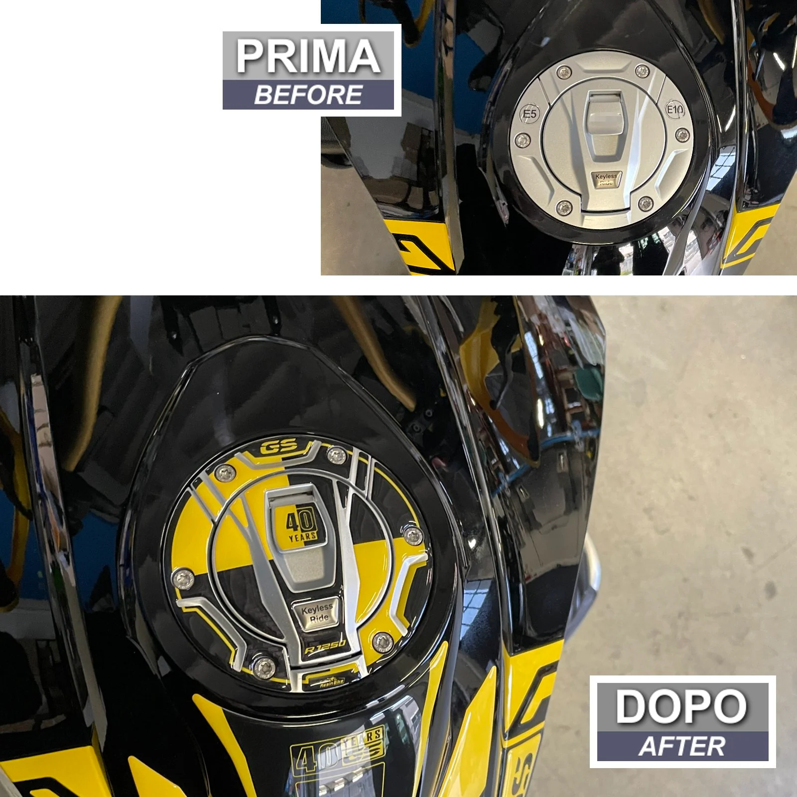 Resin Bike 3D Motorcycle Stickers - Fuel Cap | BMW R 1250 GS 2020>2021 - Image 3