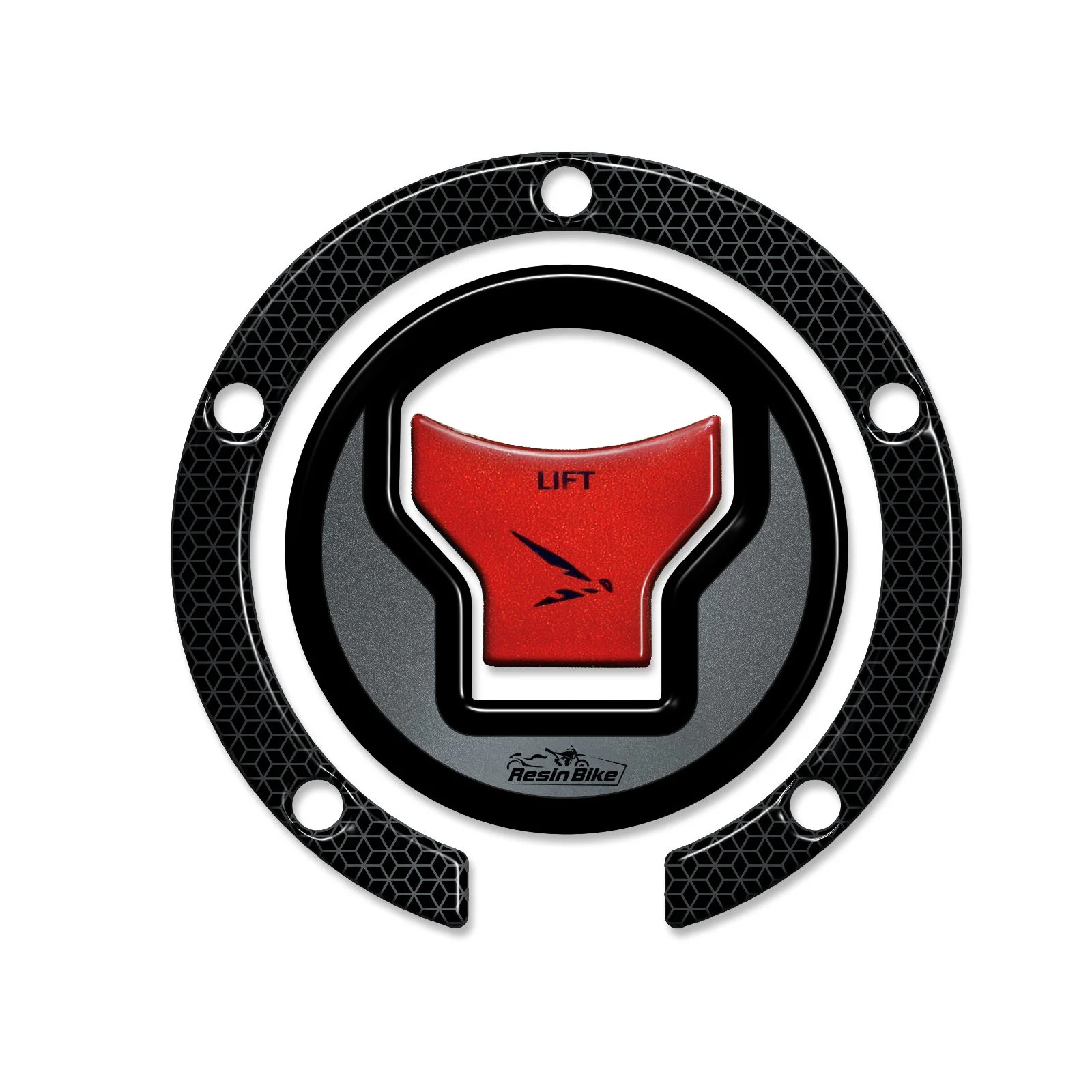 Resin Bike 3D Motorcycle Stickers - Fuel Cap | Honda CB750 Hornet 2023>2025