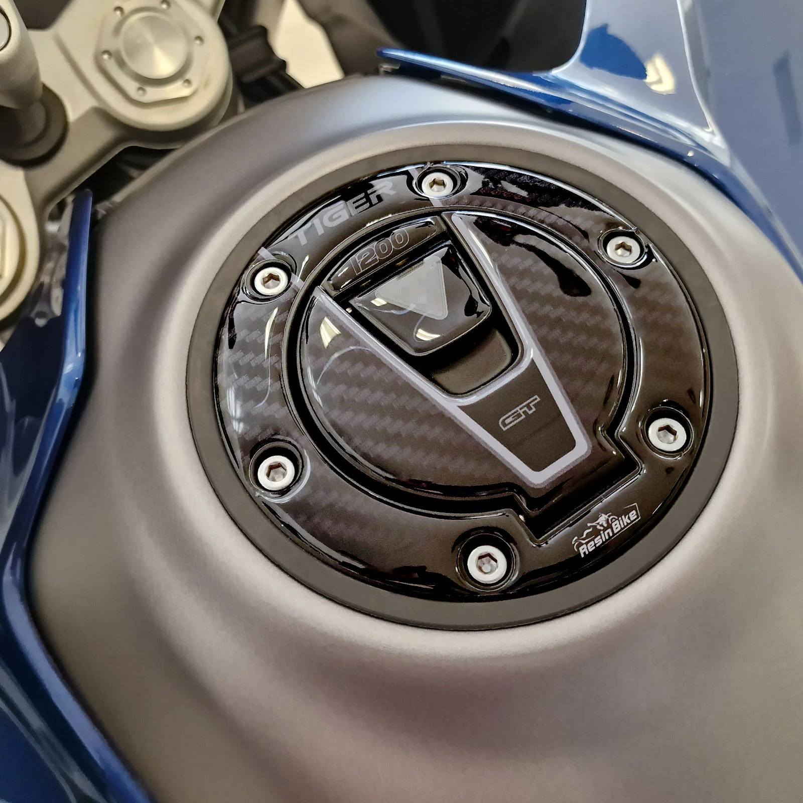 Resin Bike 3D Motorcycle Stickers - Fuel Cap | Triumph Tiger 1200 GT Pro 2022>2025 - Image 2