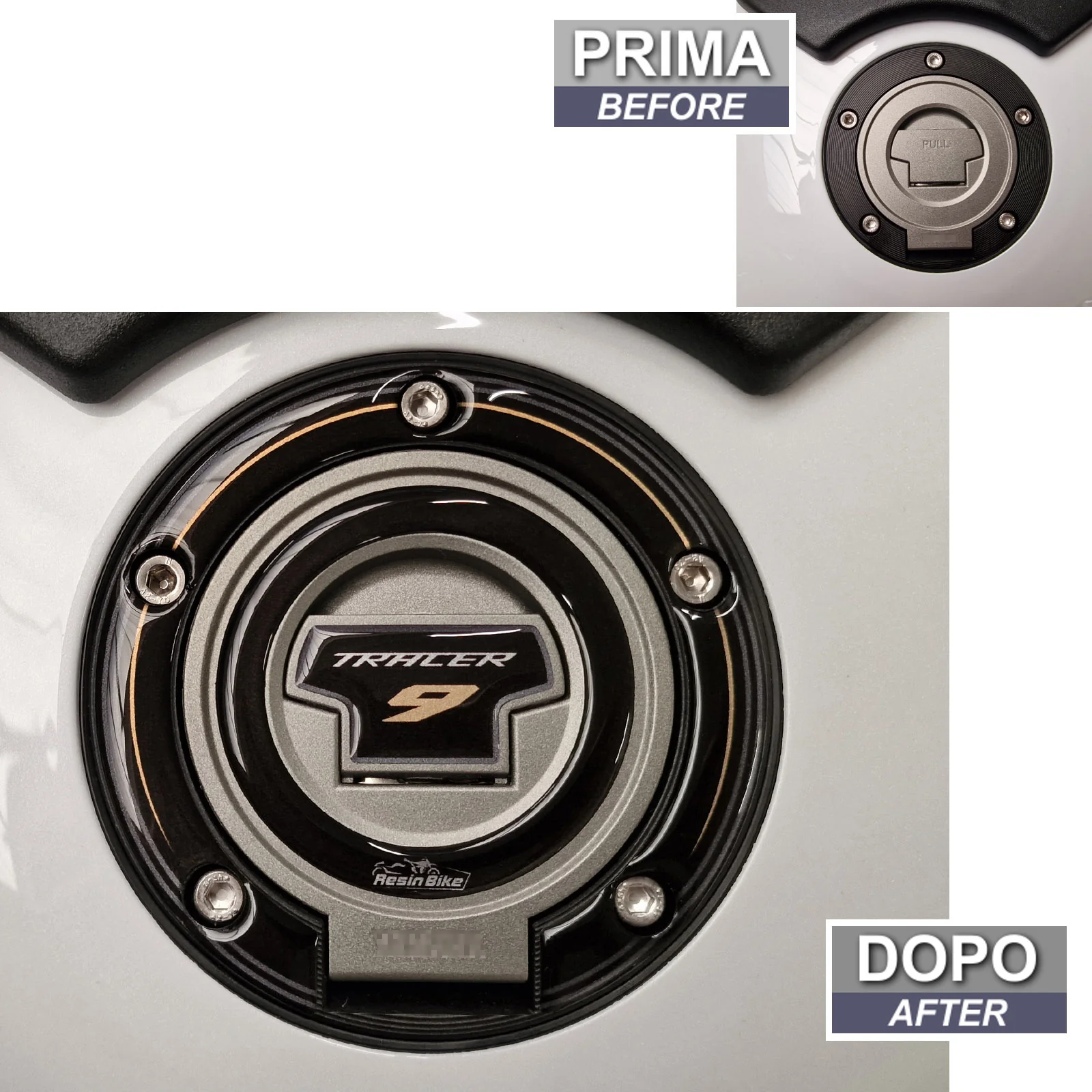 Resin Bike 3D Motorcycle Stickers - Fuel Cap | Yamaha Tracer 9/9GT/9GT+ 2021>2024 - Image 3