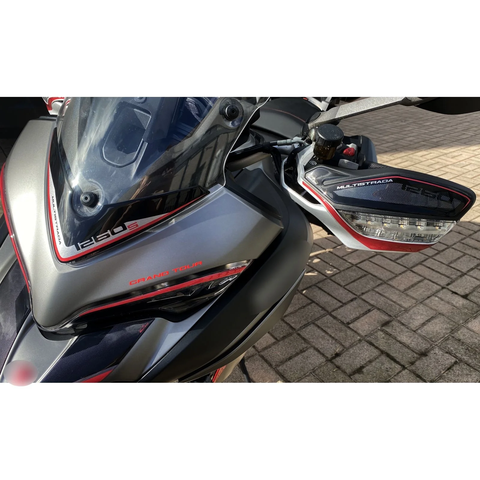 Resin Bike 3D Motorcycle Stickers - Handguards | Ducati Multistrada 1260 S 2018>2020 - Image 4