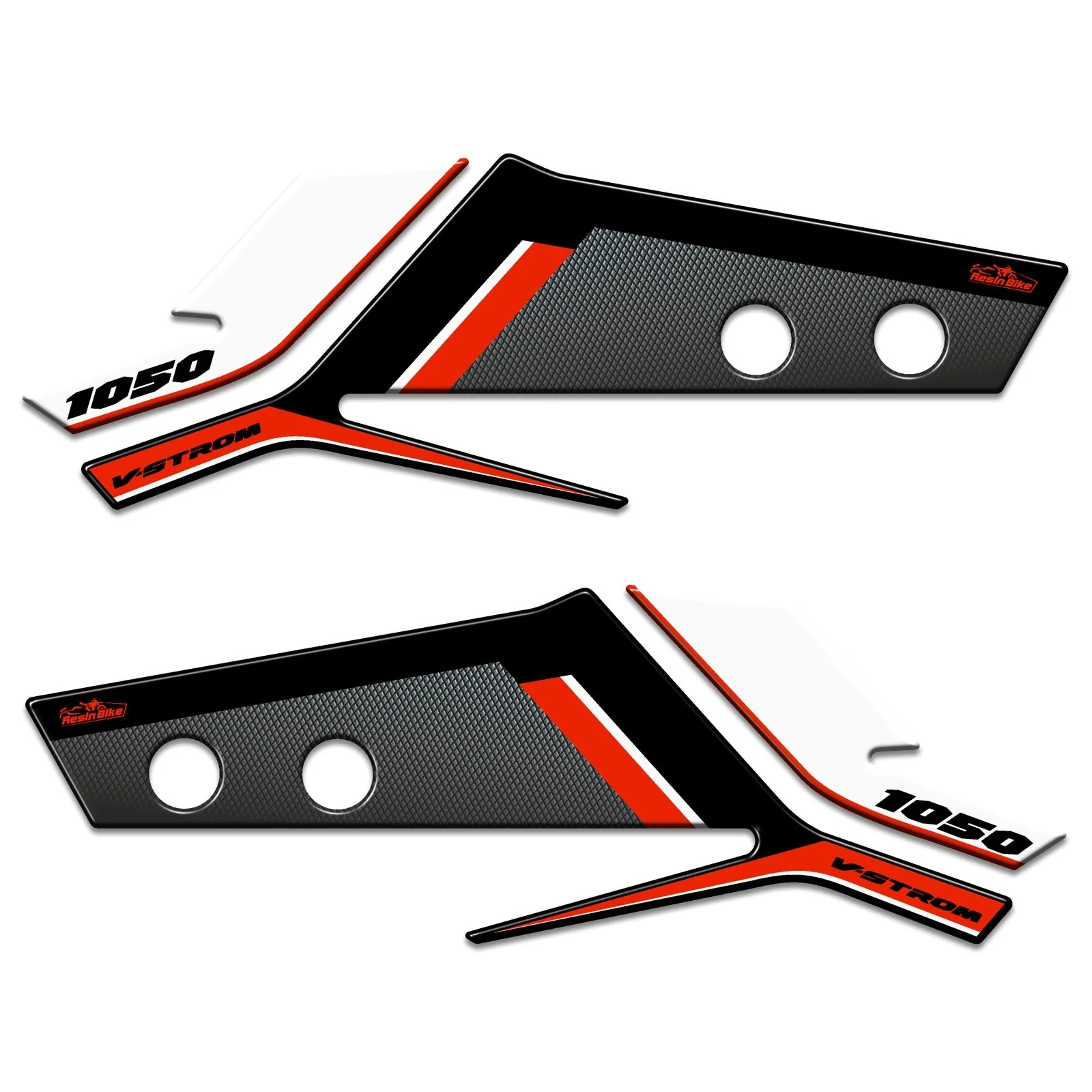 Resin Bike 3D Motorcycle Stickers - Handguards | Suzuki V-Strom 1050/1050XT 2020>2023