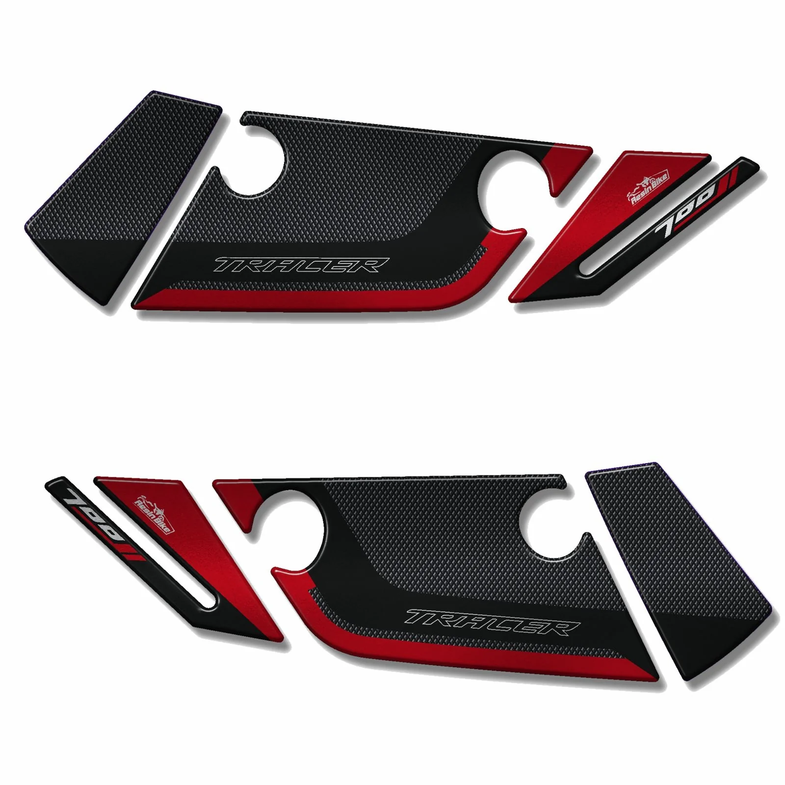Resin Bike 3D Motorcycle Stickers - Handguards | Yamaha Tracer 700 2020>Current