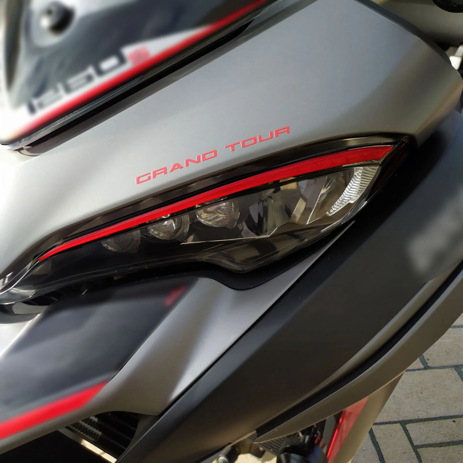 Resin Bike 3D Motorcycle Stickers - Headlight | Ducati Multistrada 1260 S 2018>2020 - Image 2