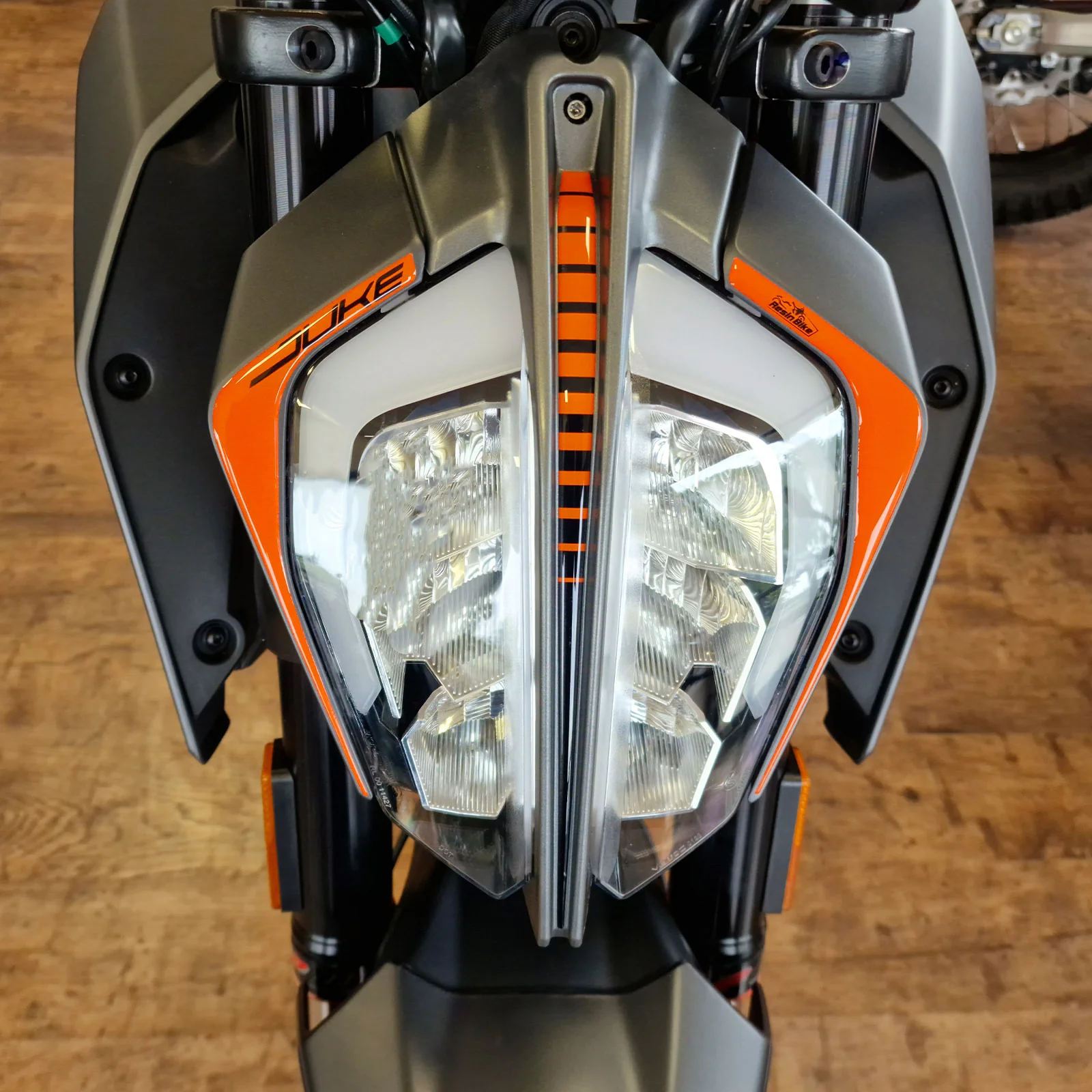 Resin Bike 3D Motorcycle Stickers - Headlight | KTM 125/200/250/390 Duke 2021>2023 - Image 2